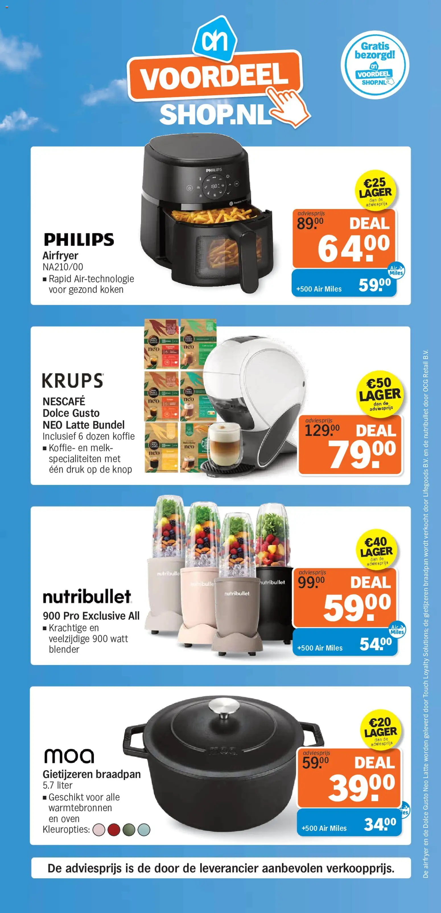 {H1} | Pagina: 2 | Producten: Melk, Koffie, Oven, Nescafe
