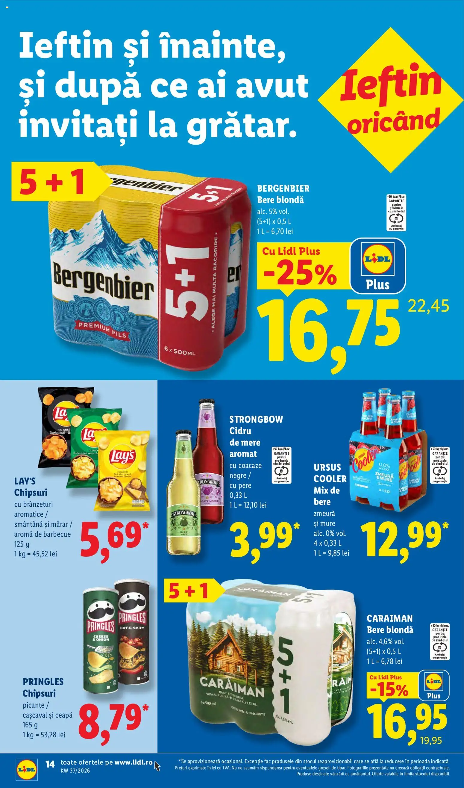 Noul catalog Lidl – valabil de la 07.09.2026 | Pagină: 14
