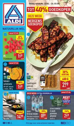 Aldi folder week 18  - Voorbeeld van een folder van Aldi, geldig van 27.04.2026