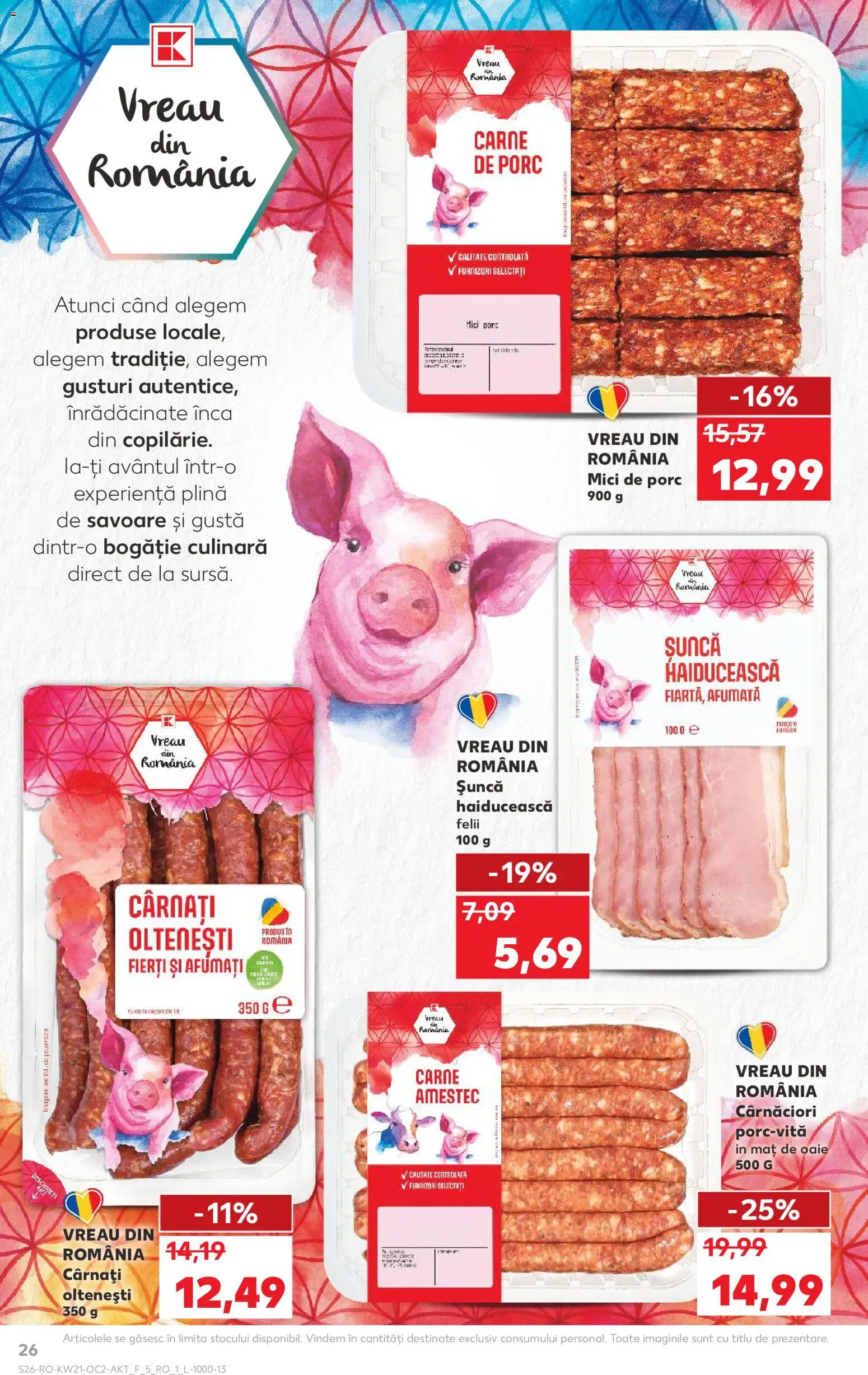 Kaufland RO akciós ujság - amely érvényes a következő dátumtól: 20.05.2026 | Oldal: 26