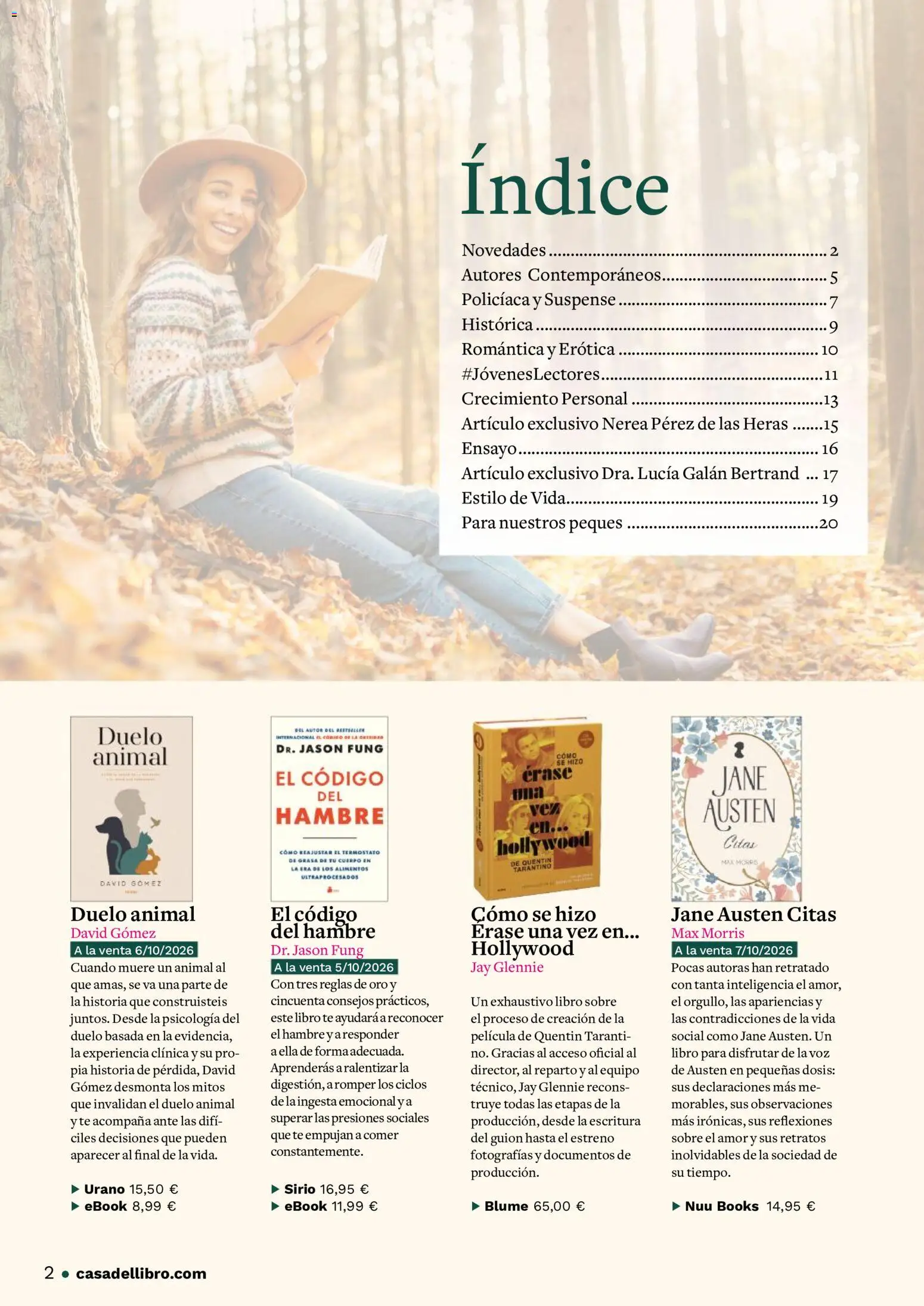 Casa del libro folleto │ válido desde el 16/10/2026 | Página: 2 | Productos: Té, Alimentos