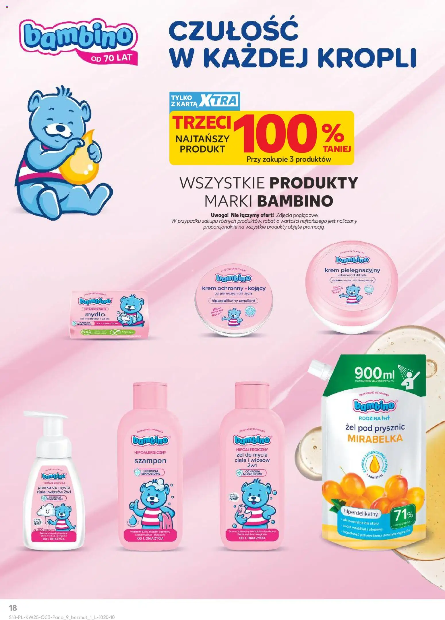 Kaufland Polsko leták - Drogerię od 18.06.2026 | Strana: 18 | Produkty: Mýdlo, Krém