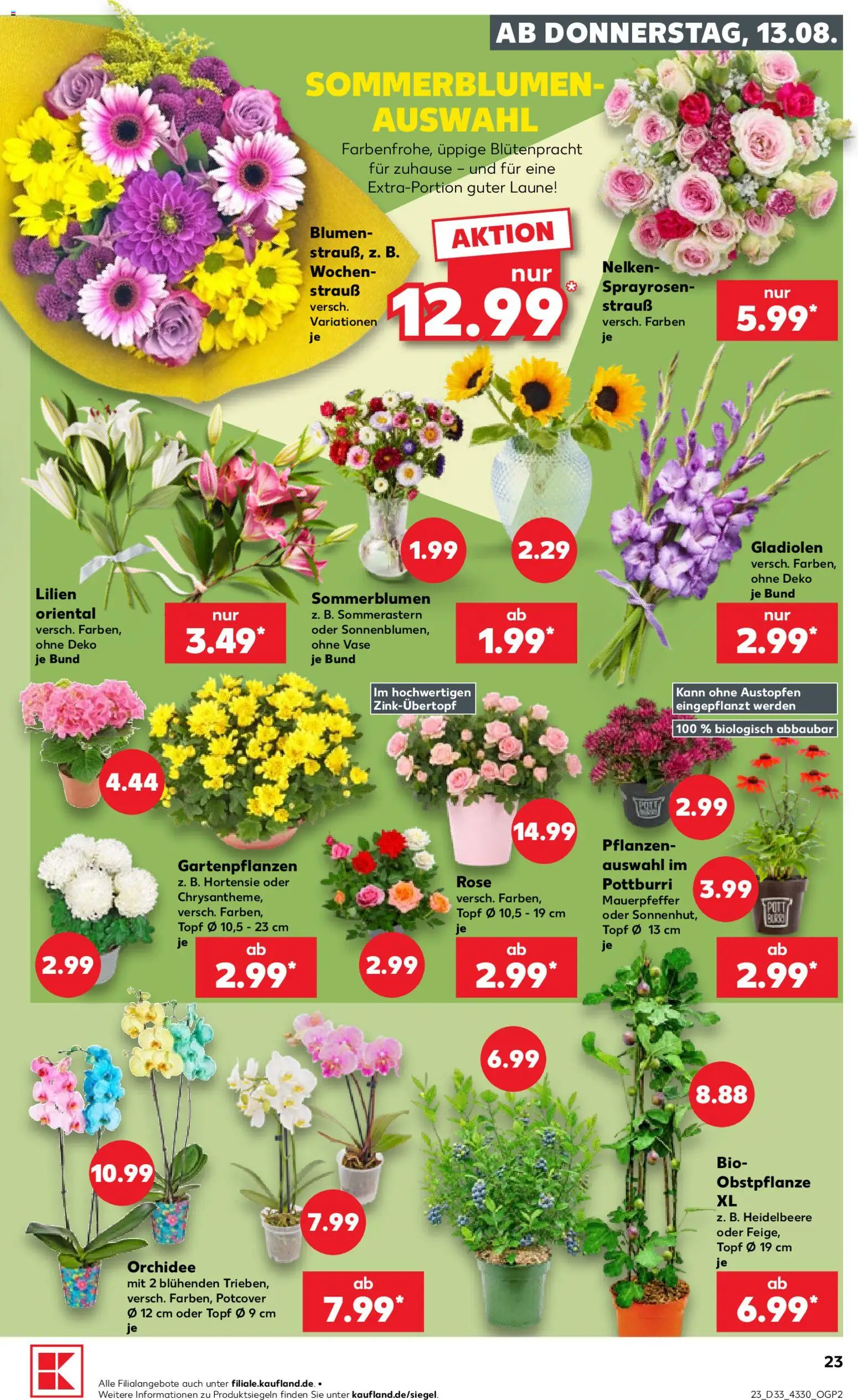 Kaufland Německo leták od 13.08.2026 | Strana: 23