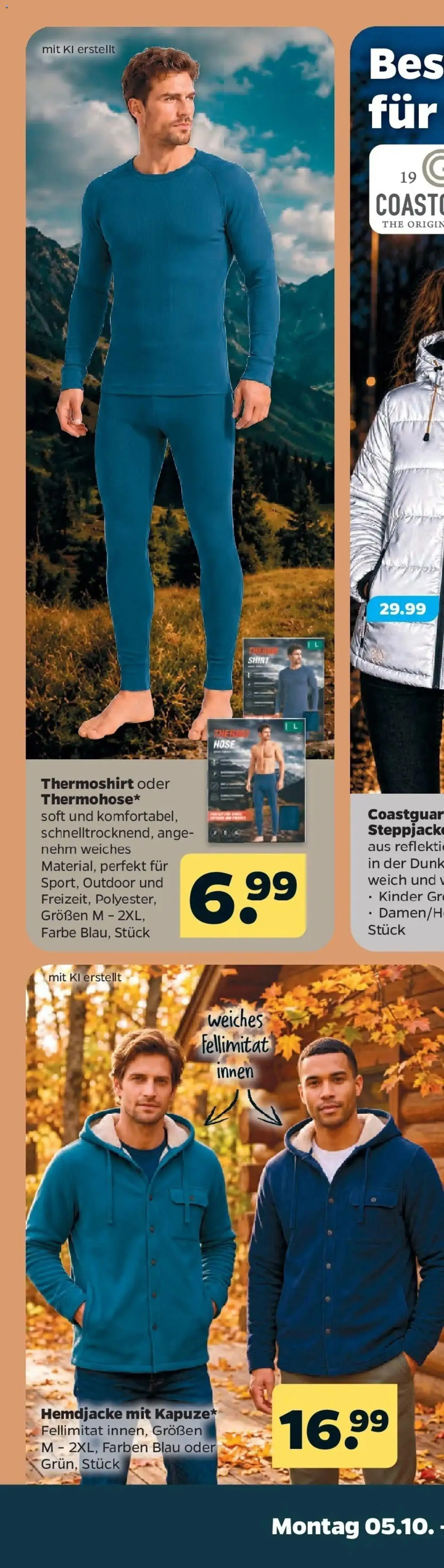 Netto Aktueller Prospekt ab 05.10.2026 → Angebote nächste Woche | Seite: 49 | Produkte: Shirt, Hose