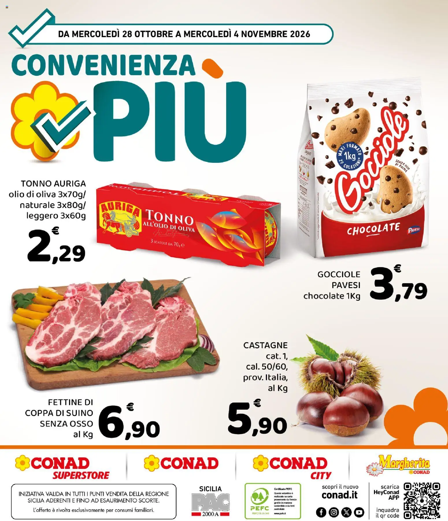 Volantino Conad del 28/10/2026 | Pagina: 8