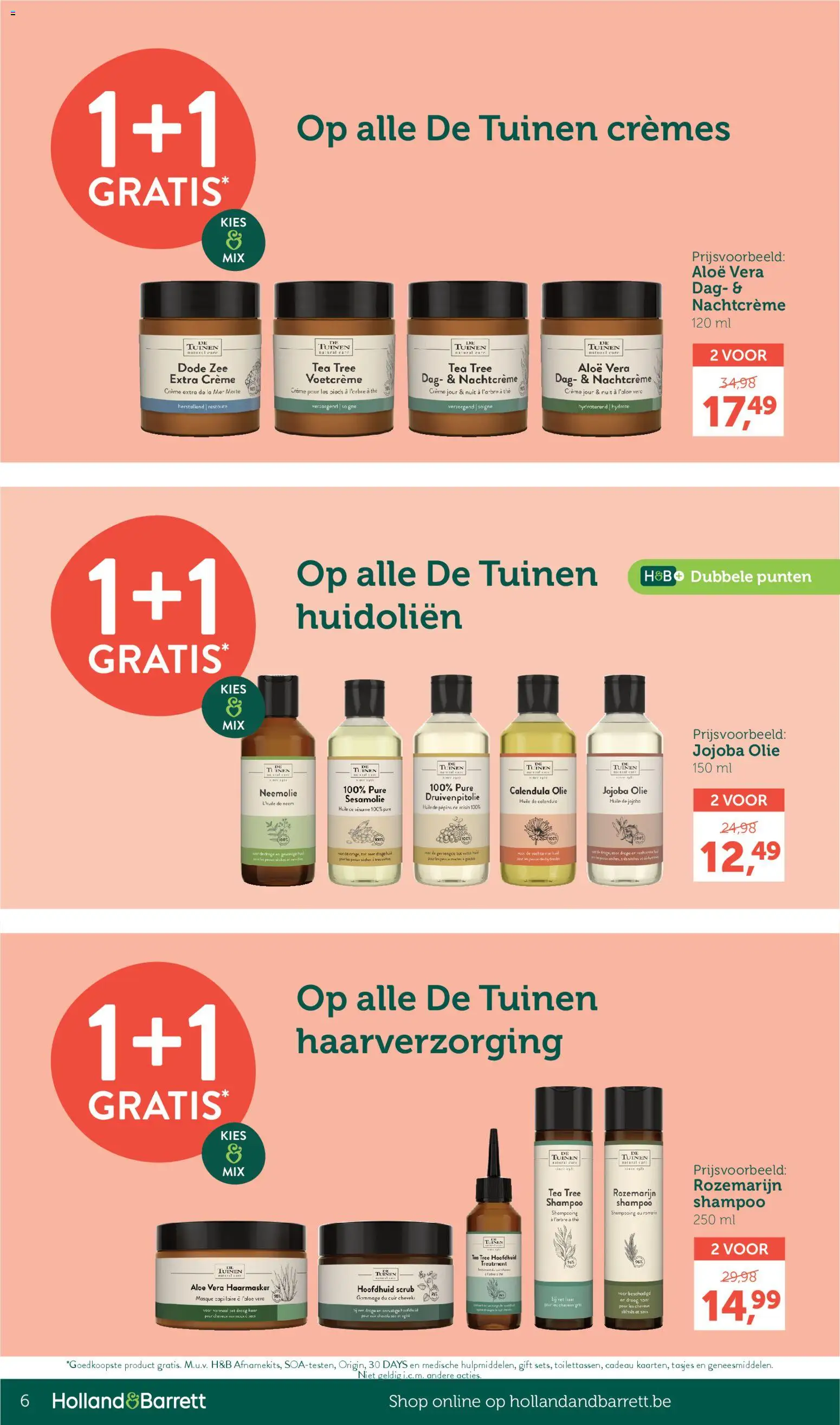 {H1} | Pagina: 6 | Producten: La, Shampoo, Haarmasker, Crème