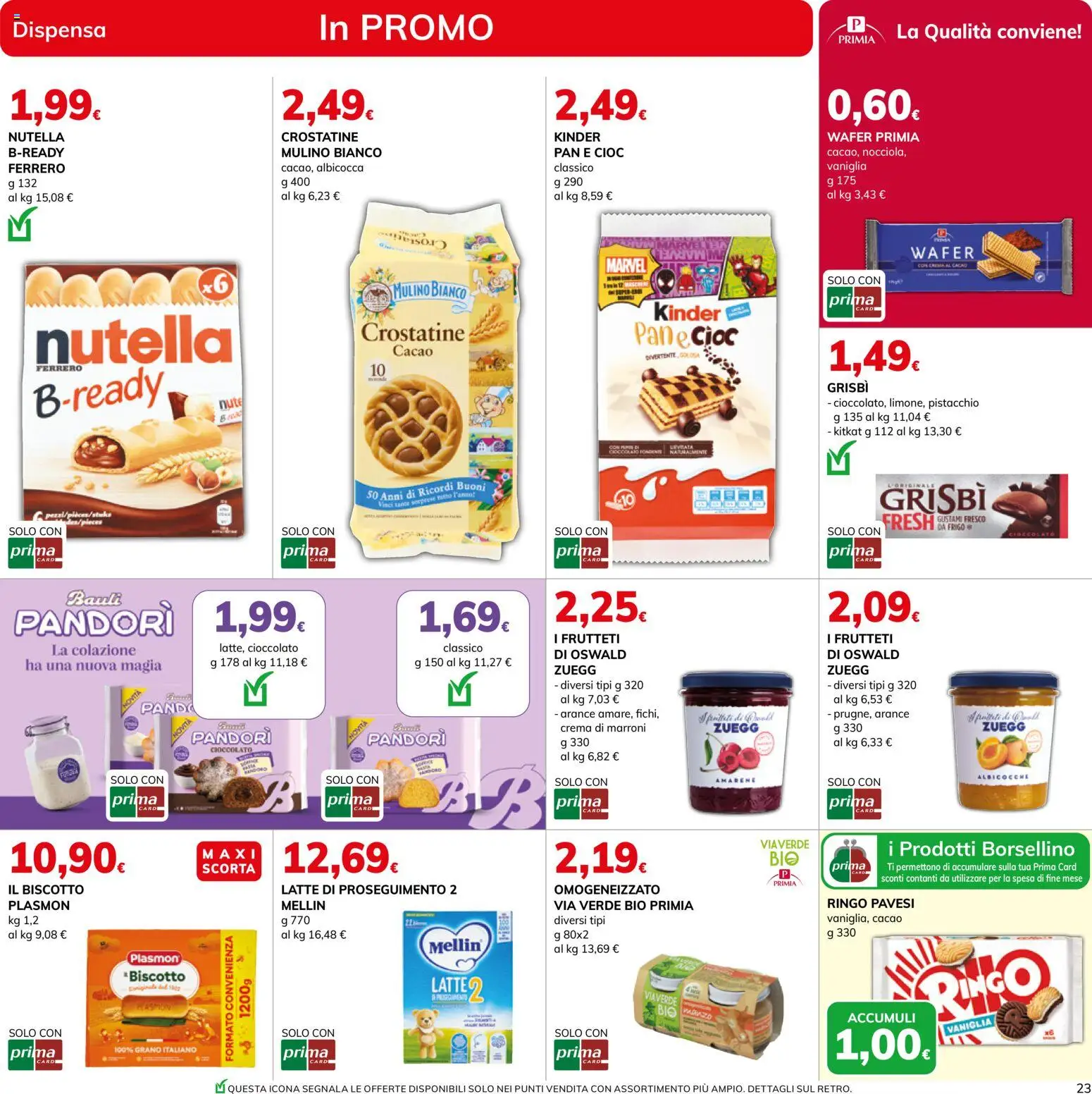 Volantino Basko del 07.05.2026 | Pagina: 23 | Prodotti: Pane, Cioccolato, Crostatine, Albicocche