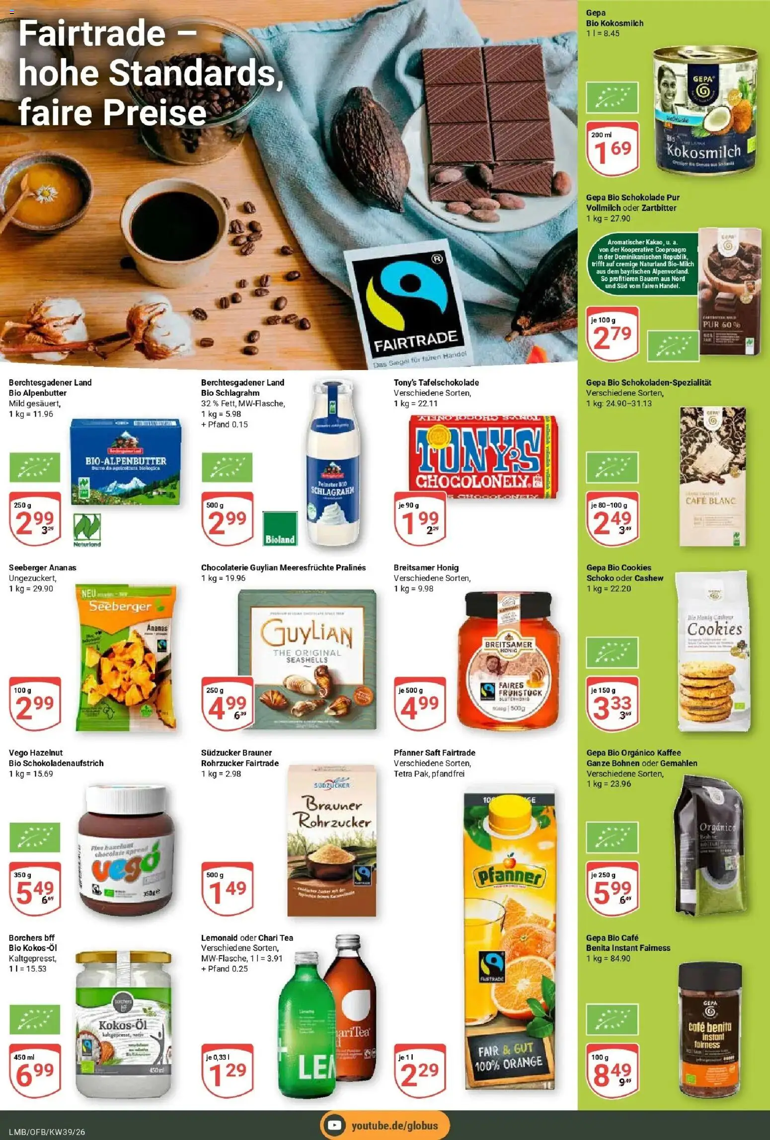 Globus Prospekt Limburg (ab 21.09.2026) » Angebote online | Seite: 16 | Produkte: Öl, Ananas, Cashew, Kokosmilch