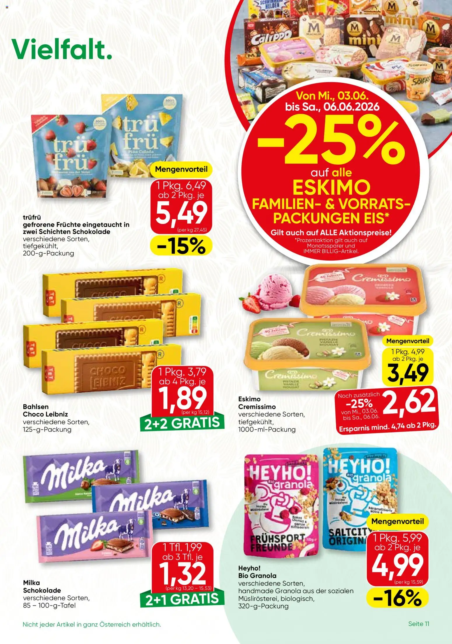 SPAR Gourmet Flugblatt gültig ab 03.06.2026 | Seite: 11