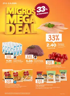 Migros aktionen IT ab 27.08.2026 gültig