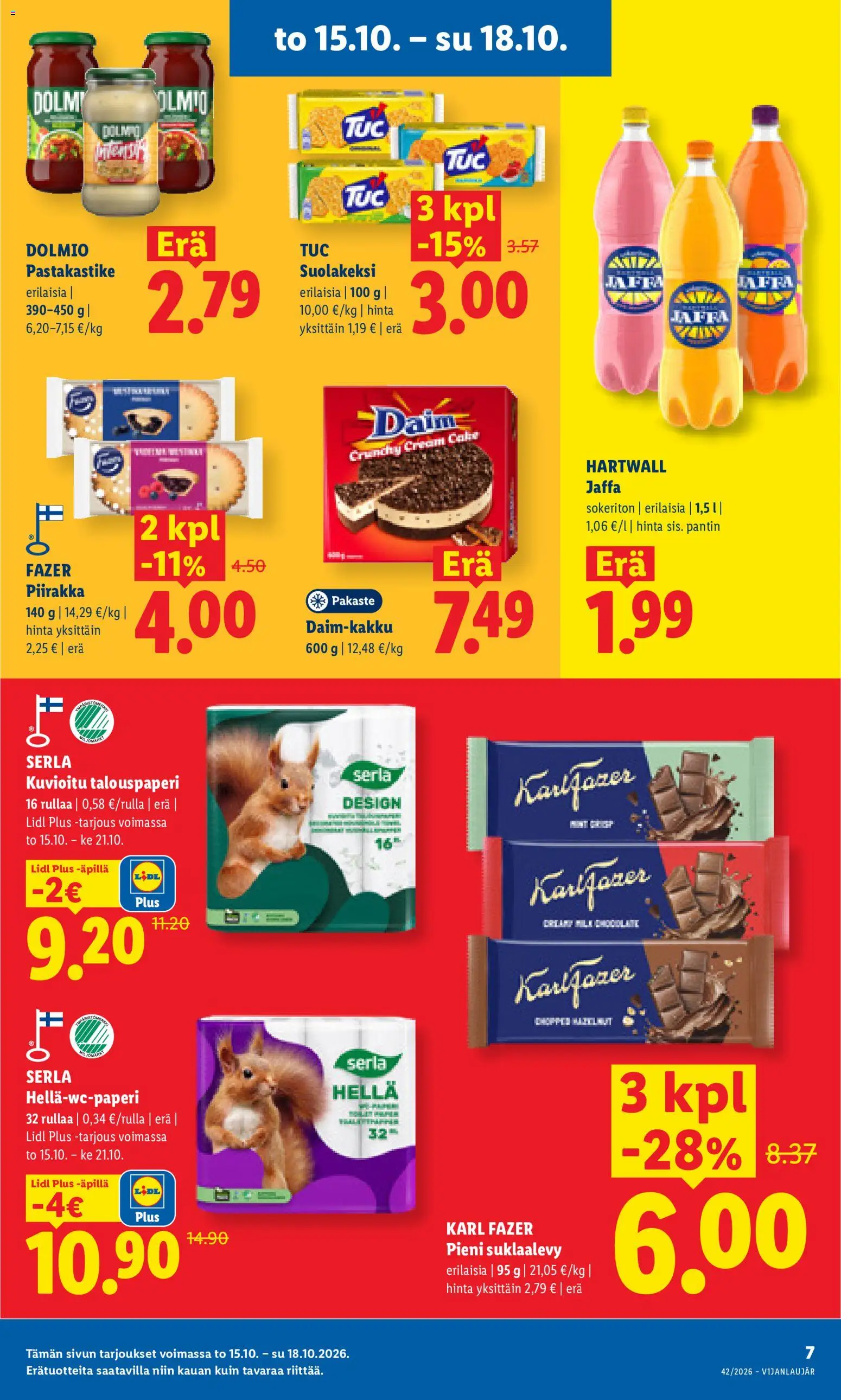 Lidl tarjoukset Vihti – voimassa 15/10/2026 alkaen | Sivu: 7