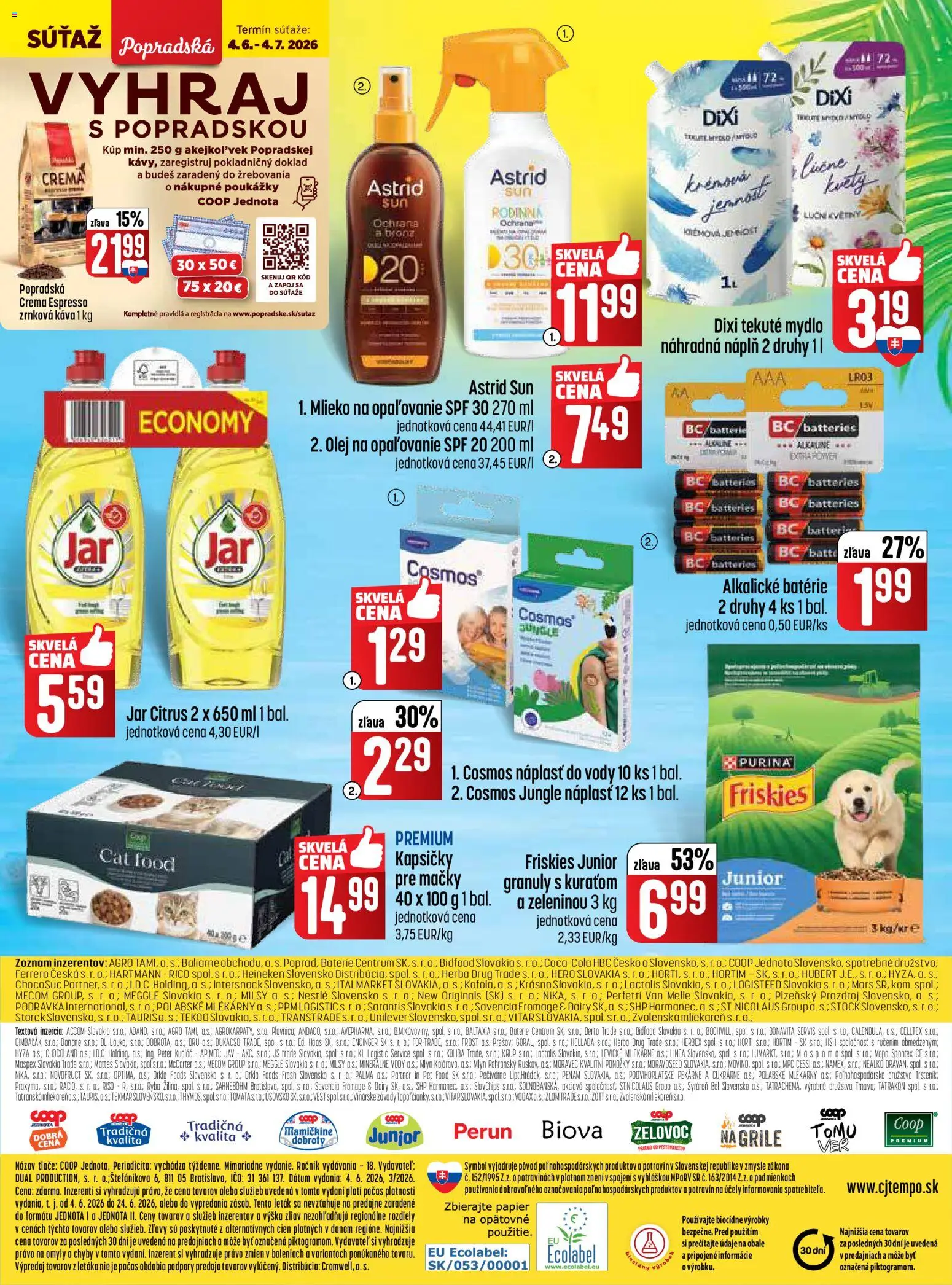 Nové COOP Jednota akcie – leták je platný od 04.06.2026 | Strana: 7