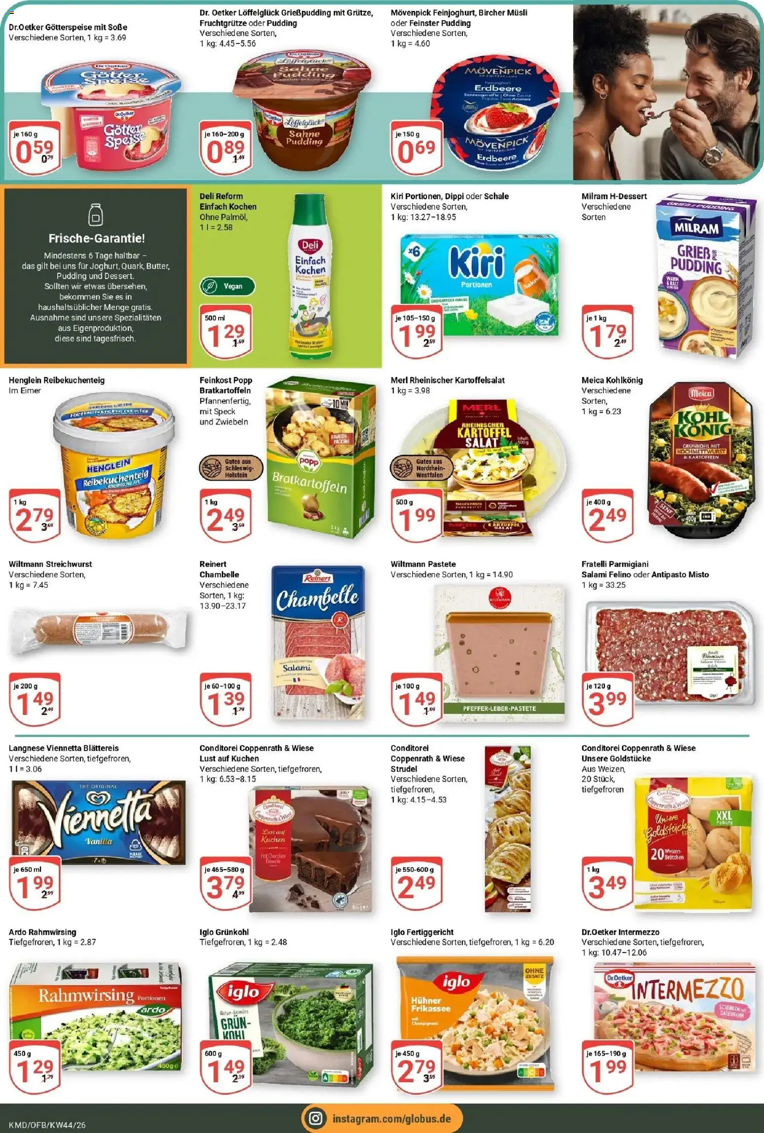 Globus Prospekt Köln (ab 26.10.2026) » Angebote online | Seite: 11 | Produkte: Musli, Spezialitäten, Kartoffeln, Sahne