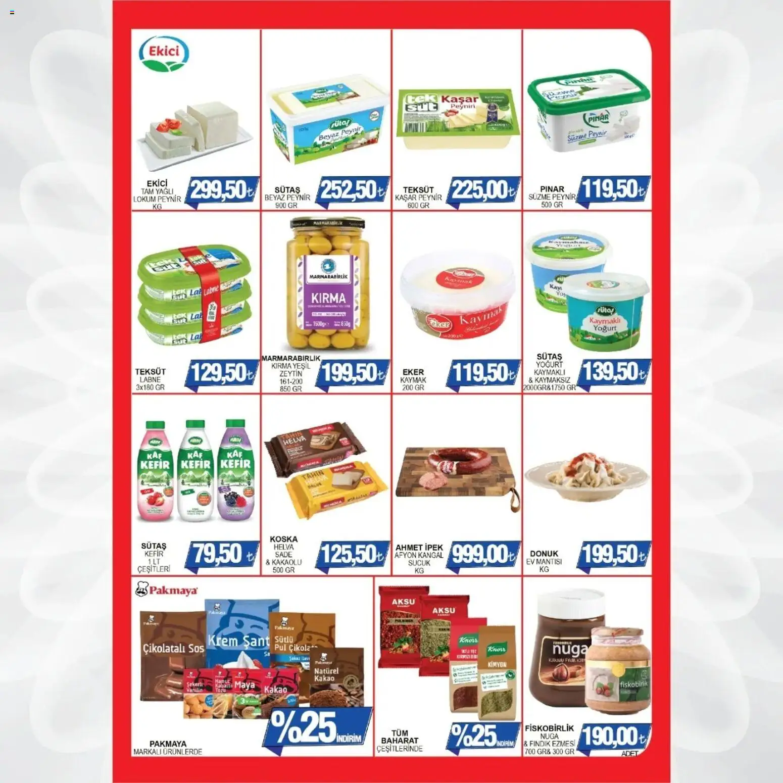 Furpa Katalog - 22.05.2026 tarihinden itibaren geçerlidir | Sayfa: 5 | Ürünler: Kefir, Krem, Peynir, Fındık