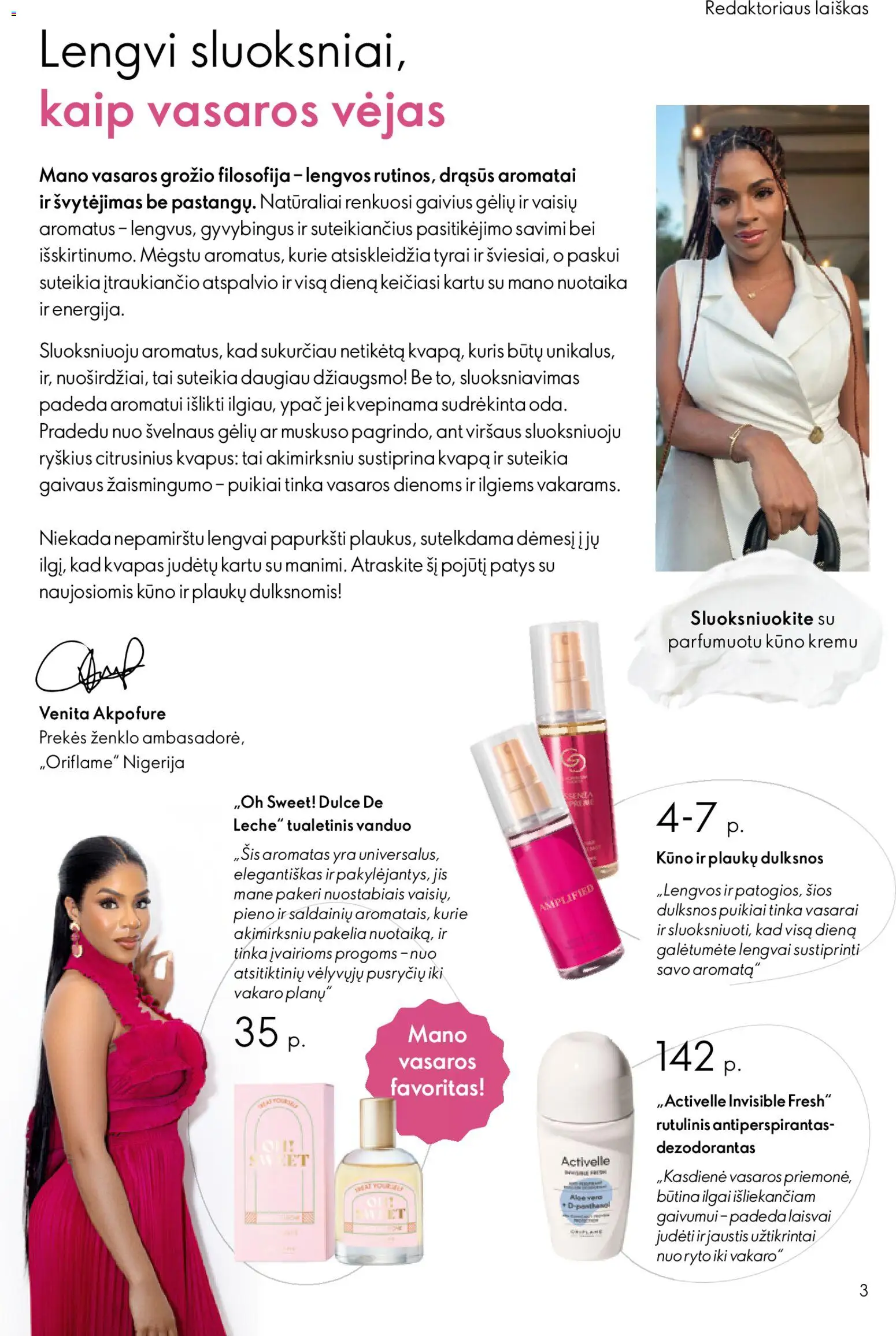 Oriflame akcijos nuo 24.06.2026 | Puslapis: 3 | Prekių: Kvapas, Tualetinis vanduo, Dezodorantas, Antiperspirantas