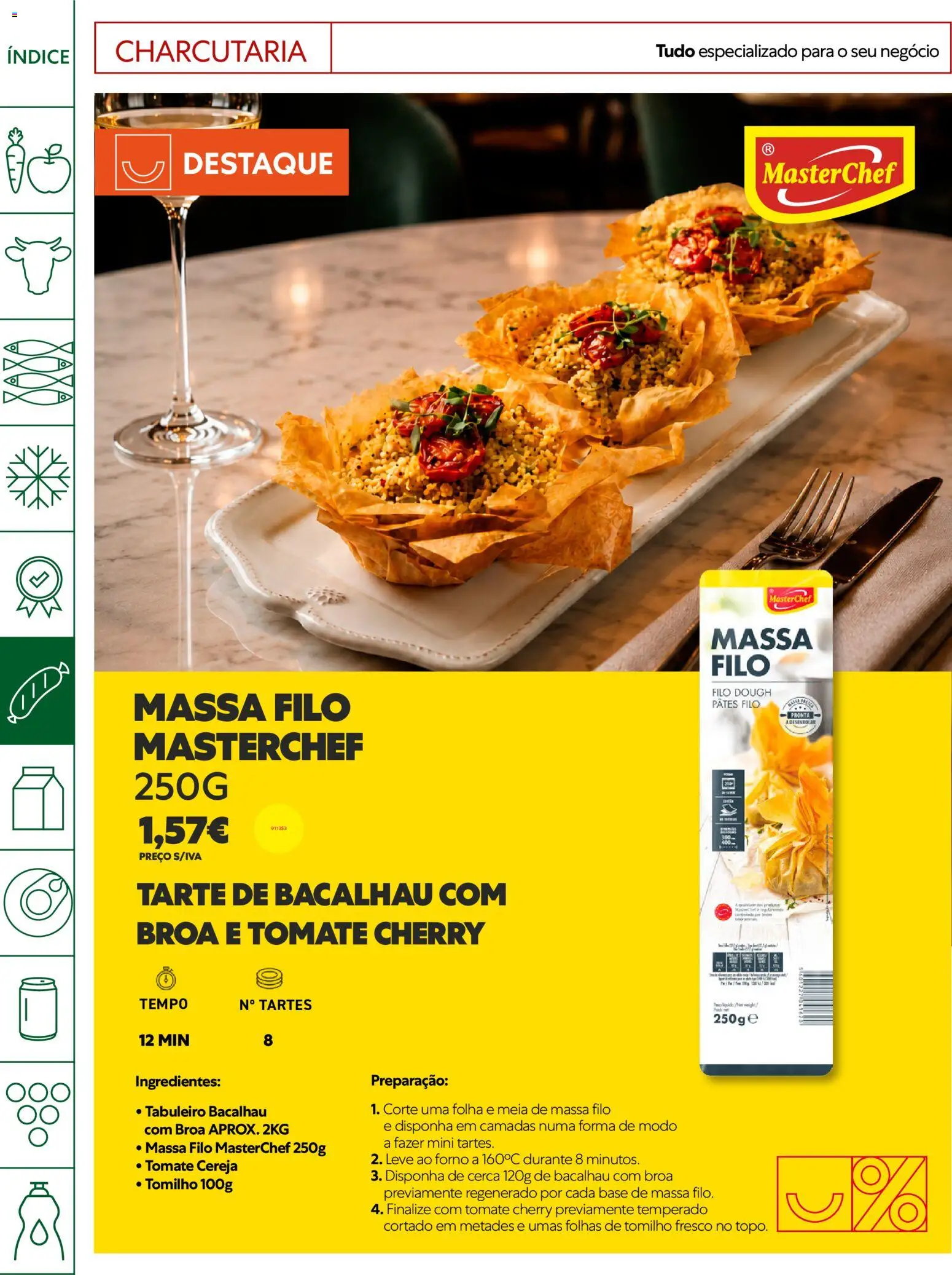 Recheio Horeca Madeira │ válido de 07/07/2026 | Página: 18 | Produtos: Forno, Bacalhau, Cereja, Tarte