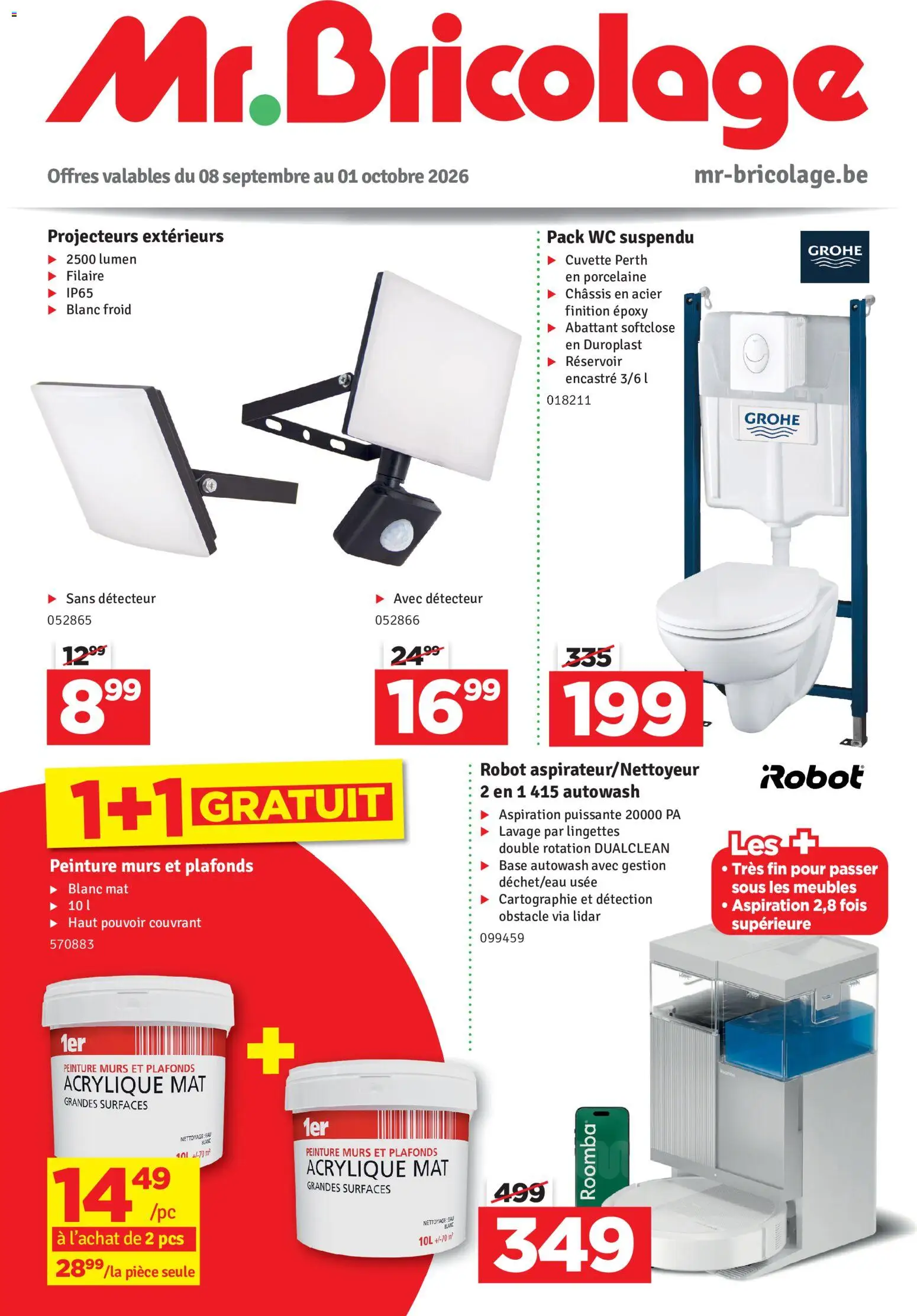 {H1} | Pagina: 1 | Producten: Wc, Robot