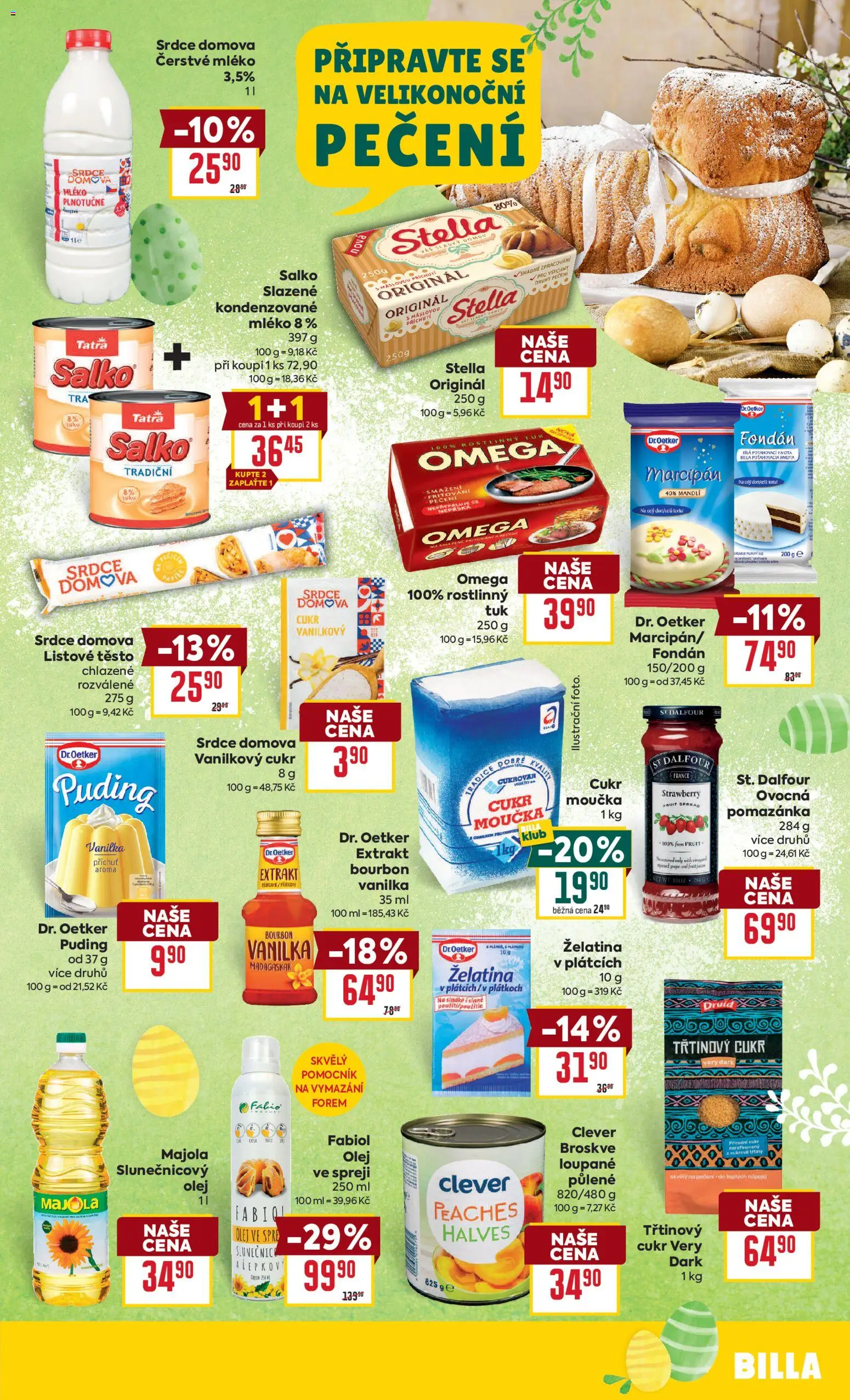 Billa Velký leták od 04.03.2026 | Strana: 11 | Produkty: Broskve, Rošt, Clever, Dove