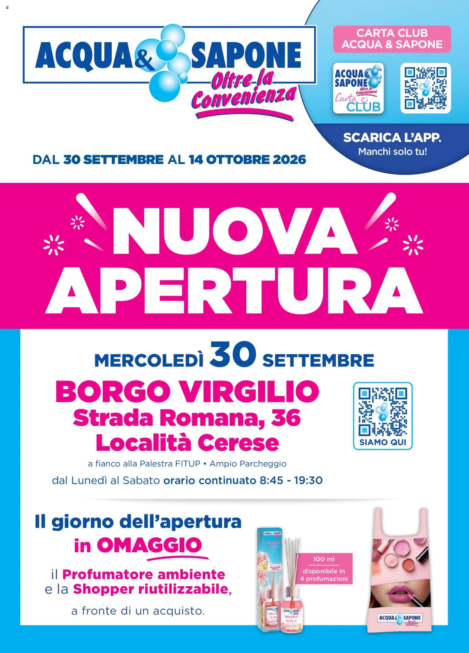 Acqua E Sapone Borgo Virgilio Mercoledì 30 Settembre