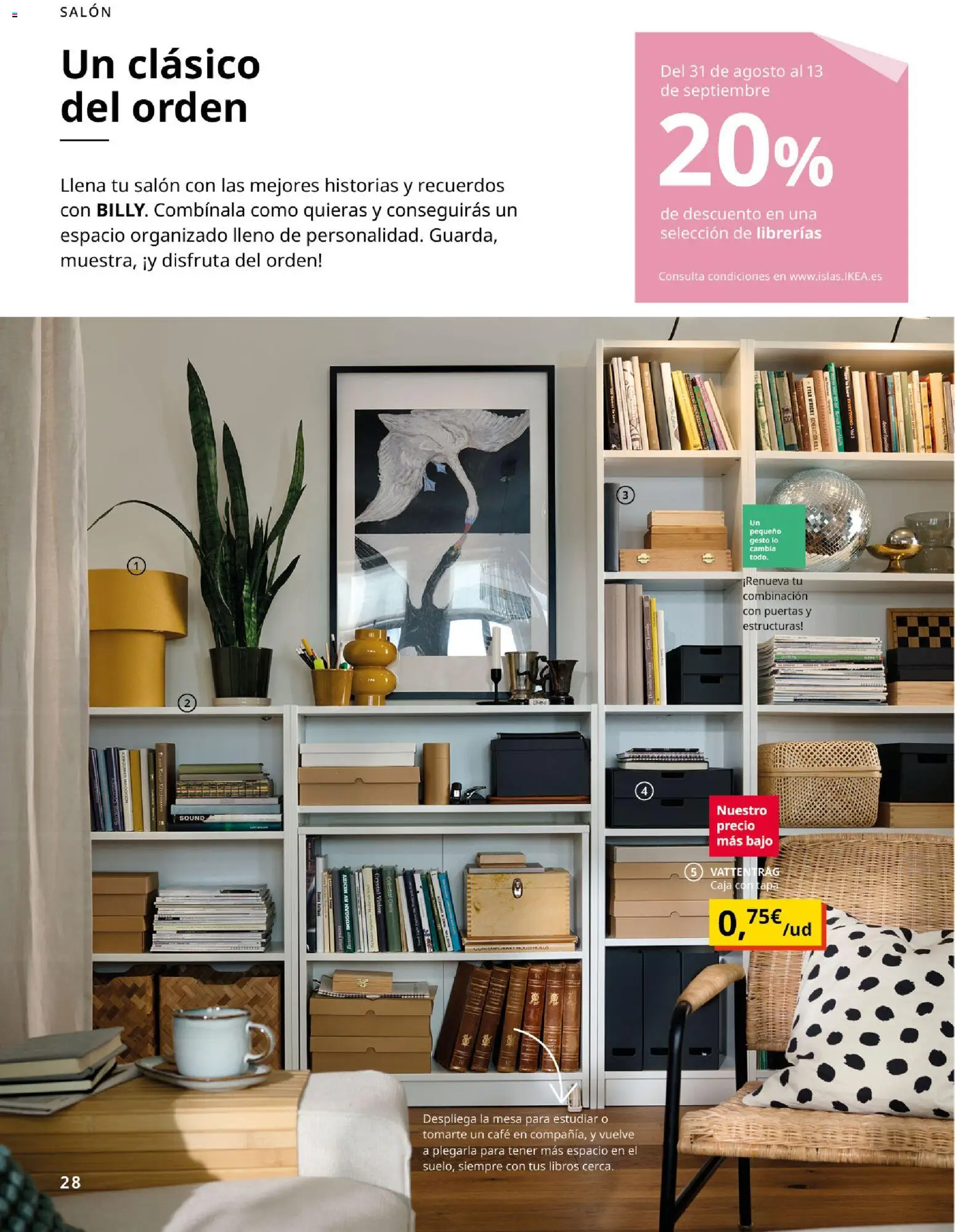 IKEA - Haz espacio para lo que más quieres │ válido desde el 01/09/2026 | Página: 28