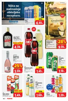Vitaminska voda, JUICY Vitaminska voda odabrane vrste 1,5 l - Pregled kataloga iz trgovine Plodine, vrijedi od 21.10.2026 | Stranica: 40