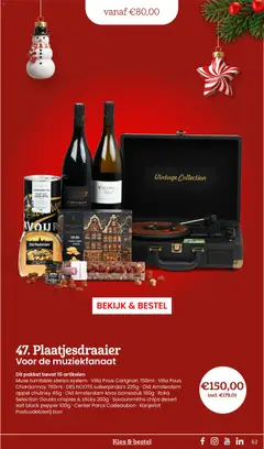 Makro folder - Kerstpakketten catalogus - Voorbeeld van een folder van Makro, geldig van 20-10-2026 | Pagina: 63 | Producten: Kaas, Chips, Cadeaubon, Appel