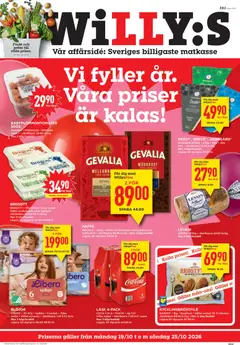 Willys erbjudanden - Förhandsvisning av reklamblad från butik Willys aktuell från 19/10/2026