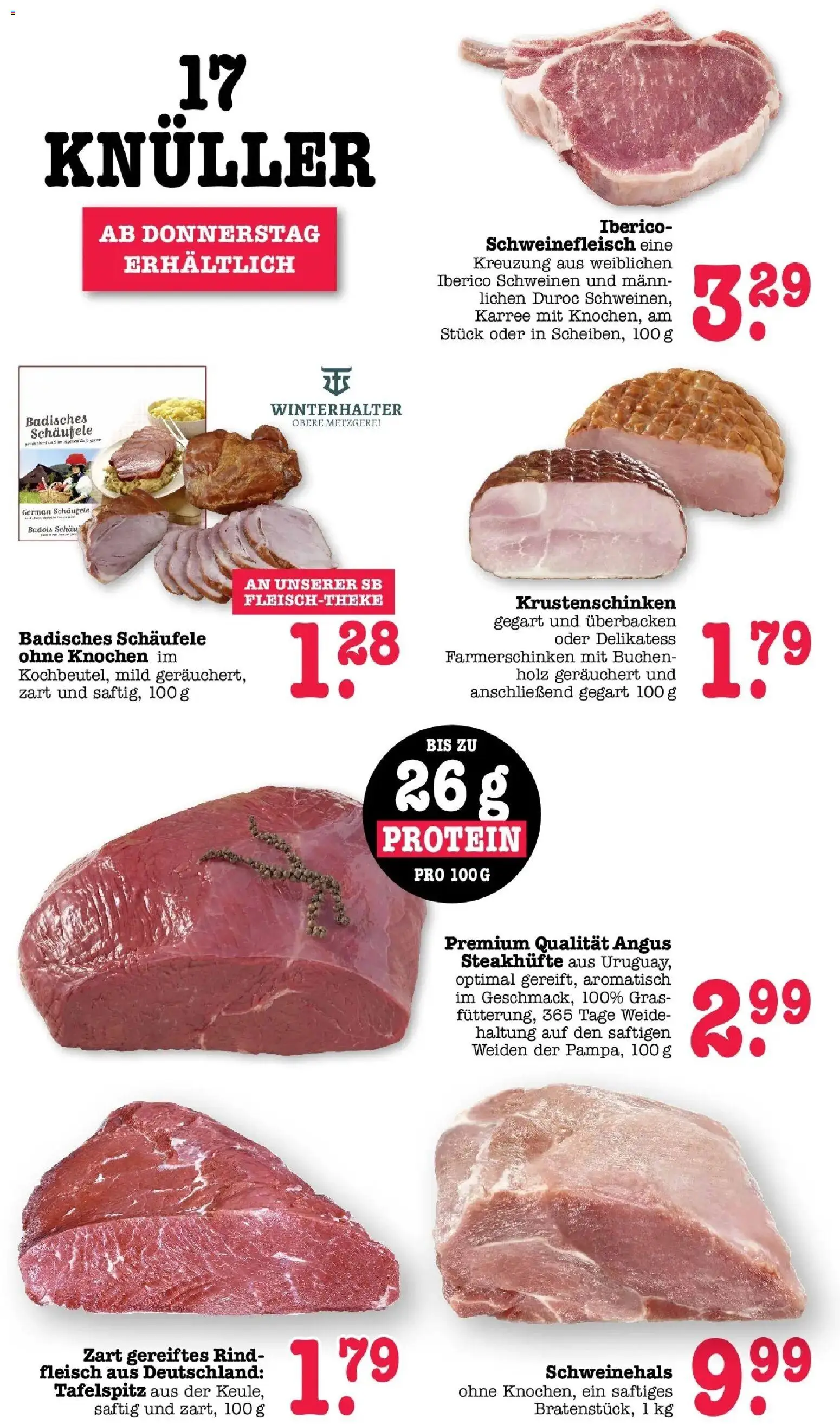 Marktkauf Prospekt Wörth Am Rhein (ab 07.09.2026) » Angebote online | Seite: 56 | Produkte: Tafelspitz, Schweinefleisch, Fleisch