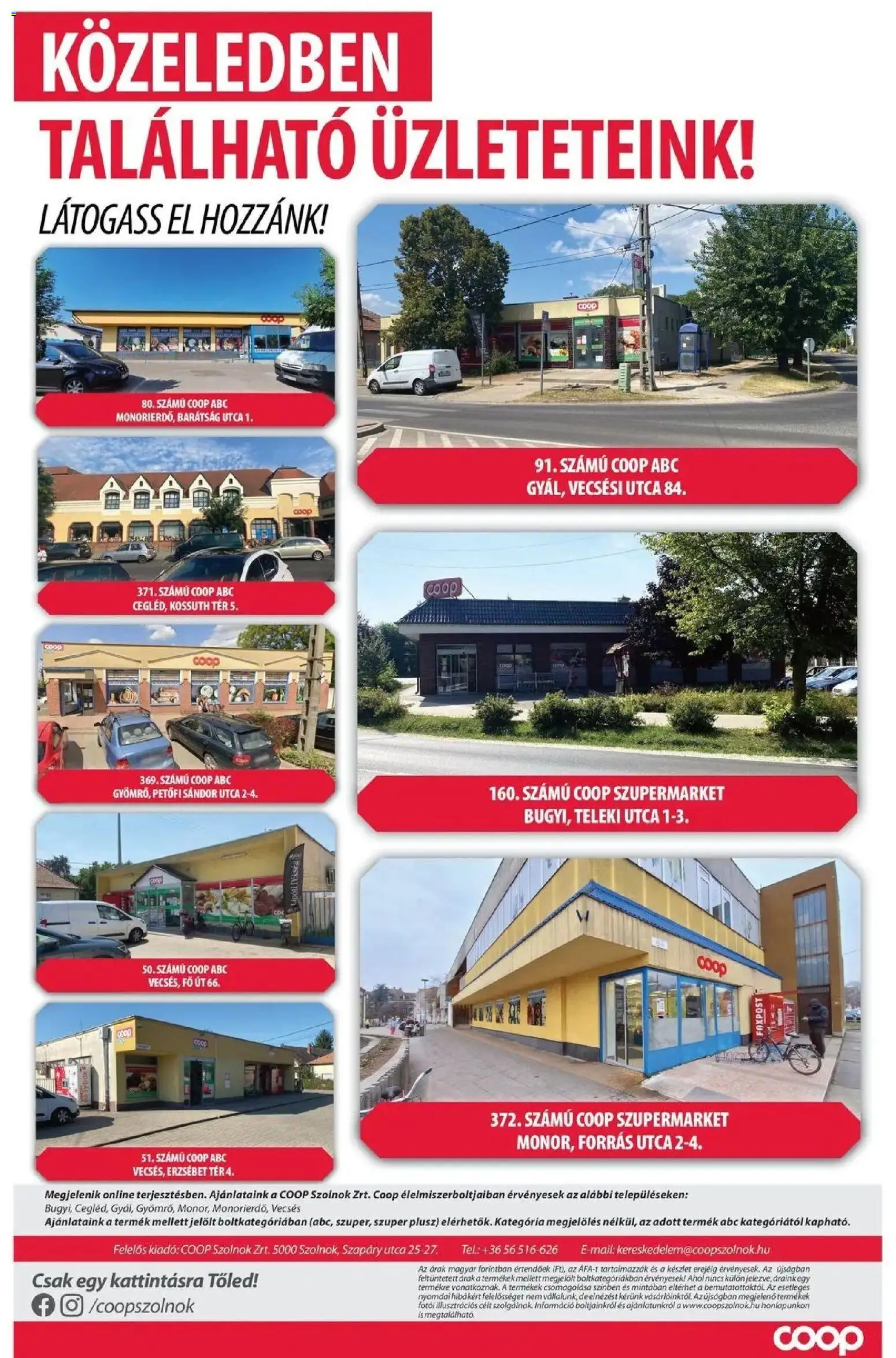 COOP Szolnok akciós ujság - amely érvényes a következő dátumtól: 07.05.2026 | Oldal: 6