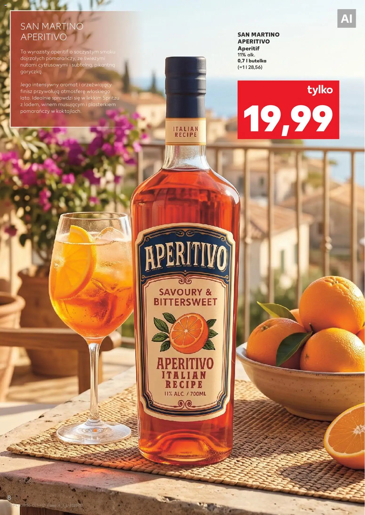 Kaufland Polsko leták - Barek od 03.09.2026 | Strana: 8 | Produkty: Aperitivo
