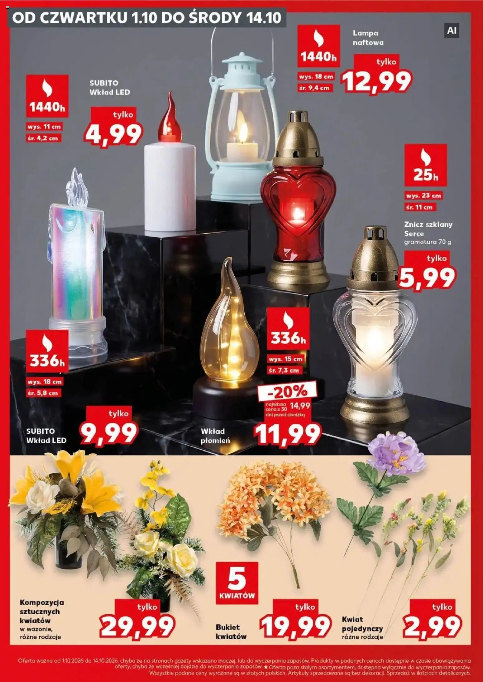 Kaufland gazetka - Złap Okazje od 01.10.2026 - od jutra PDF | Strona: 18 | Produkty: Gazety, Lampa