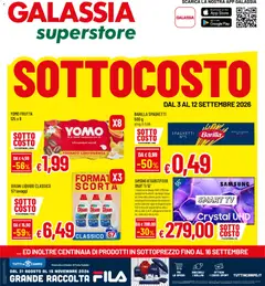 Anteprima del volantino Galassia volantino Superstore valido a partire dal 03/09/2026