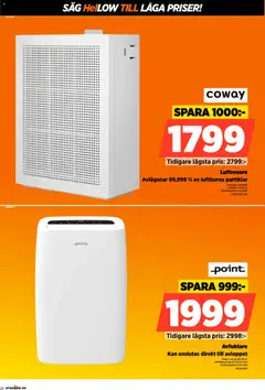 Power erbjudanden - Förhandsvisning av reklamblad från butik Power aktuell från 18.05.2026 | Sida: 26 | Produkter: Luftrenare, Såg
