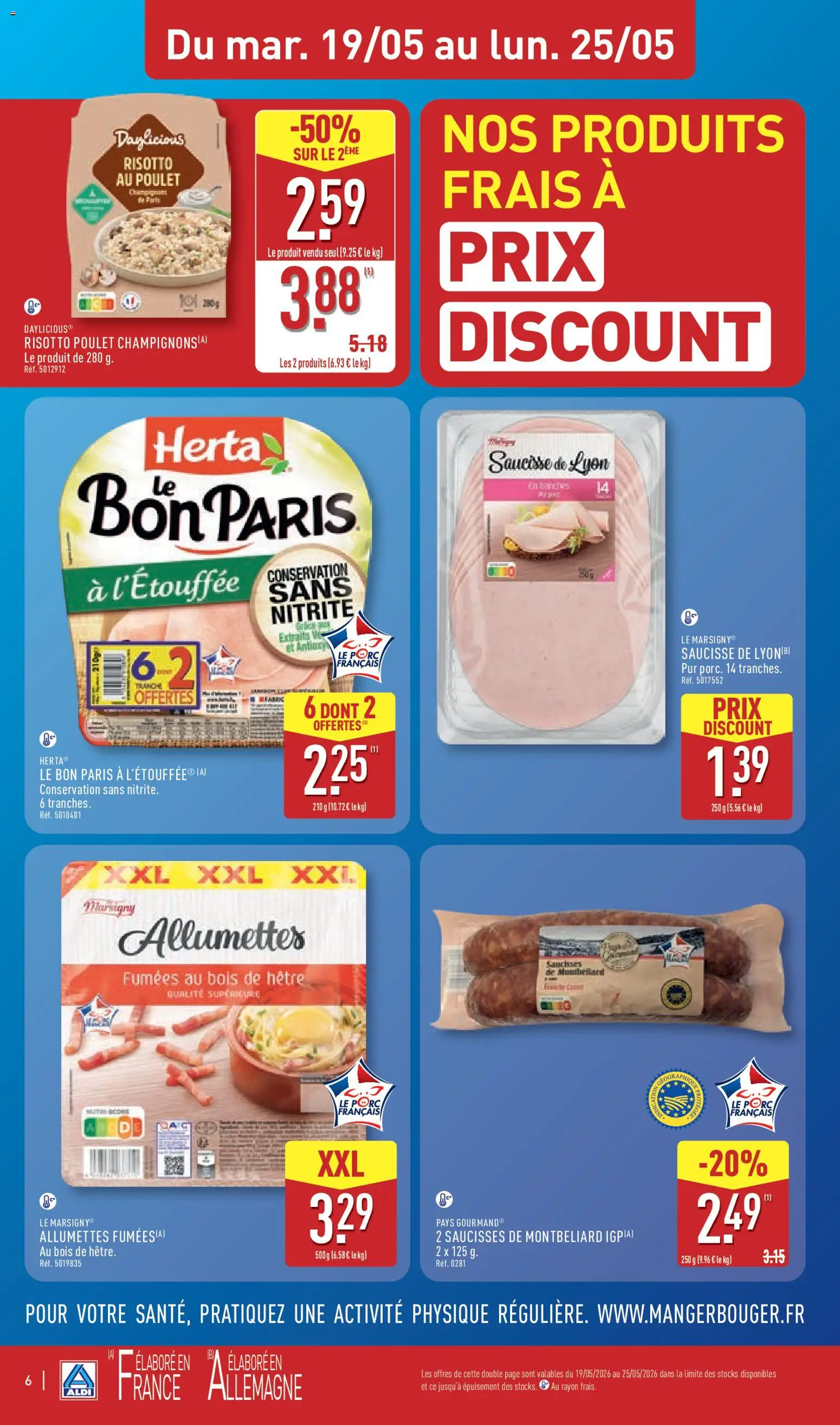 {H1} | Page: 8 | Produits: Saucisse, Porc