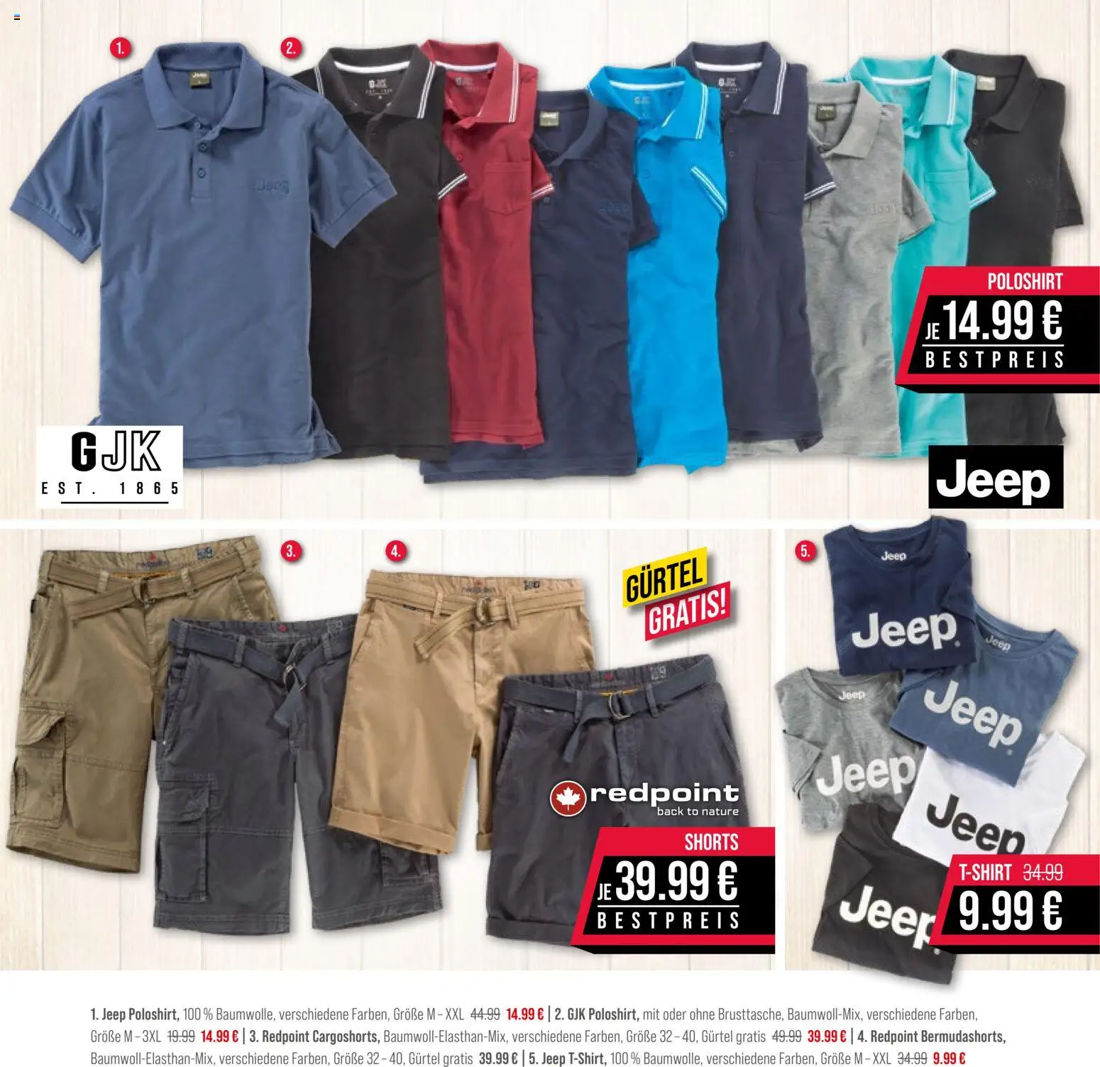 V-Markt Modeprospekt – gültig ab 18.05.2026 | Seite: 6 | Produkte: Poloshirt, Gürtel