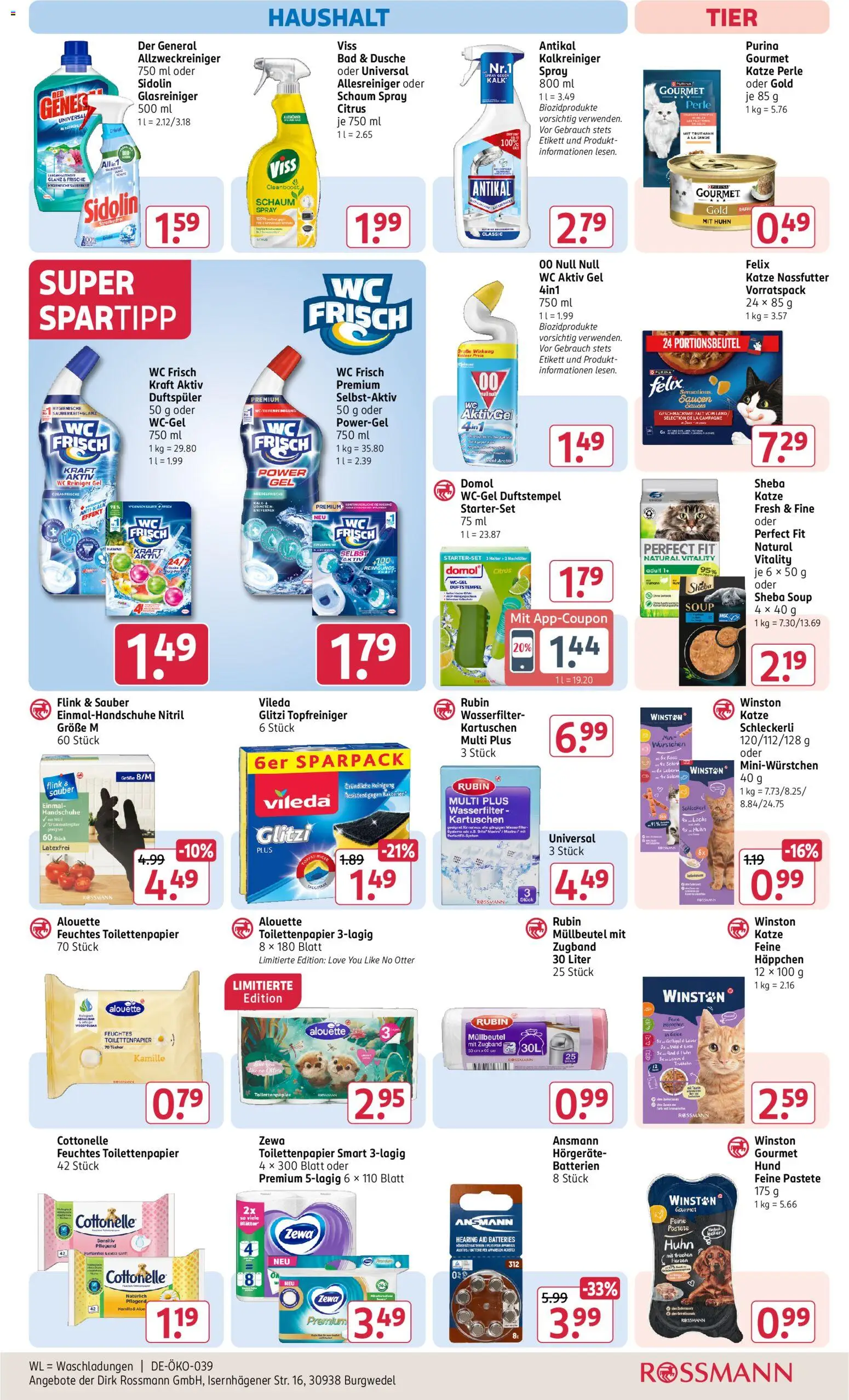 Rossmann Prospekt – gültig ab 27.07.2026 | Seite: 17 | Produkte: Bad, Dusche, Wc frisch, Toilettenpapier