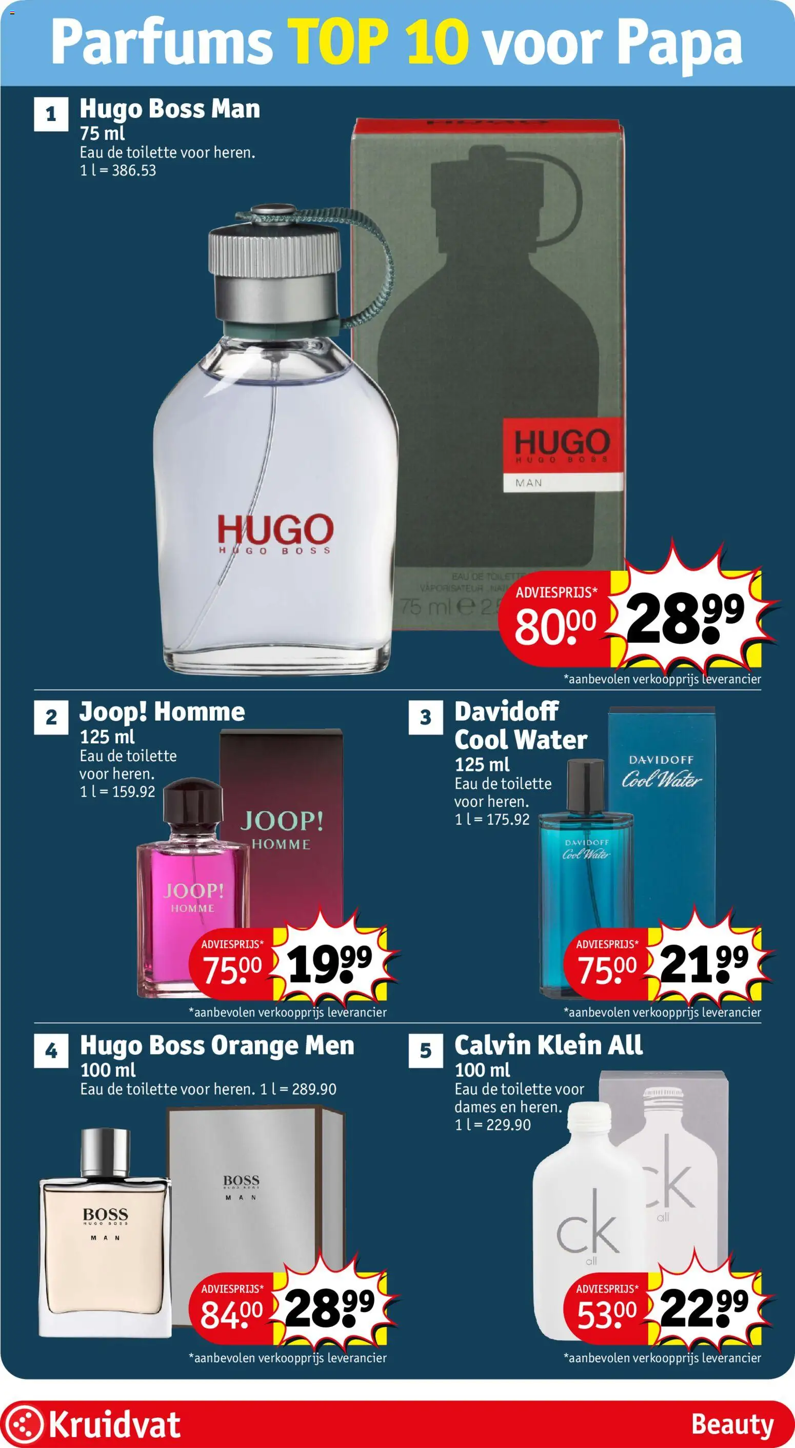 {H1} | Pagina: 9 | Producten: Parfums, Eau de toilette