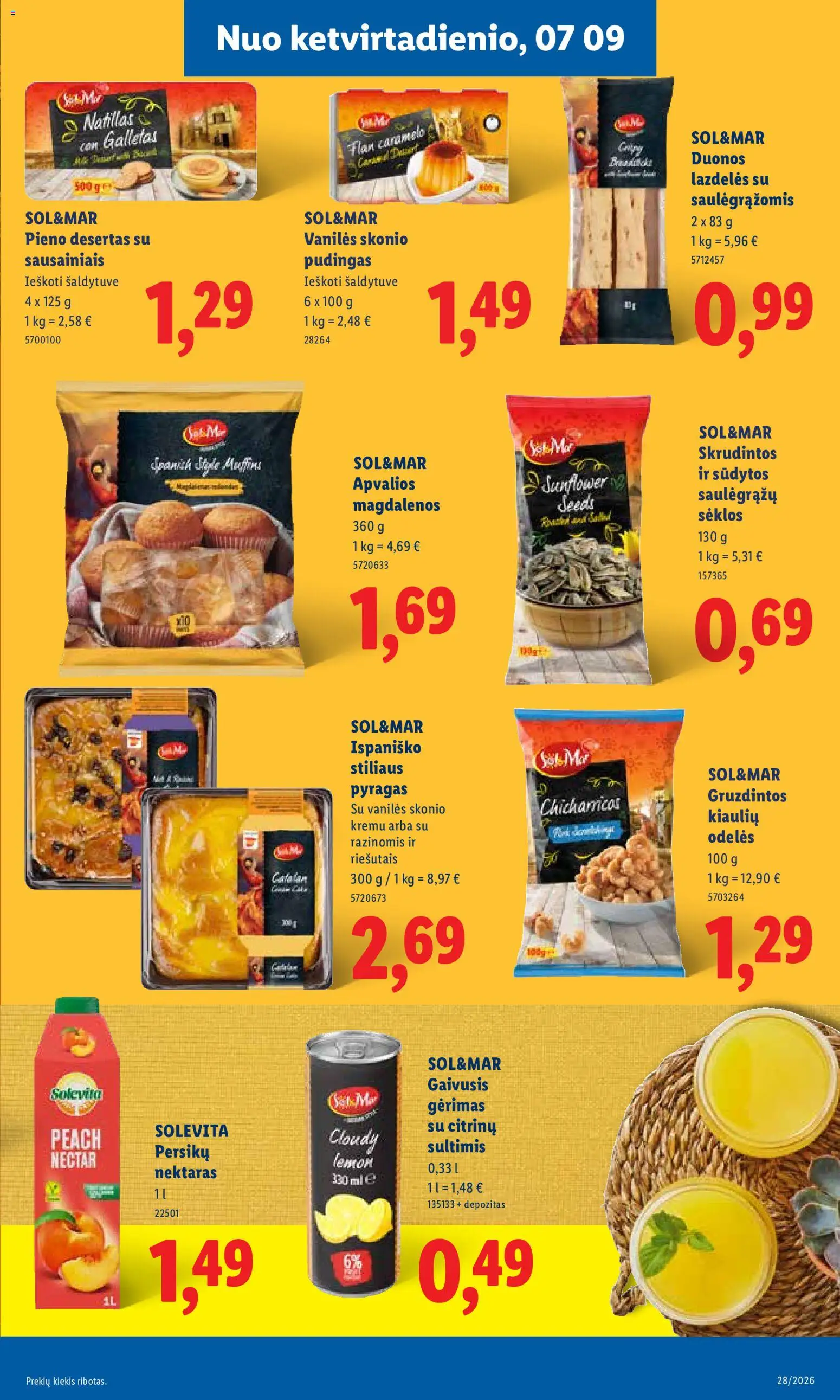 LIDL akcijos nuo 2026.07.06 | Puslapis: 25