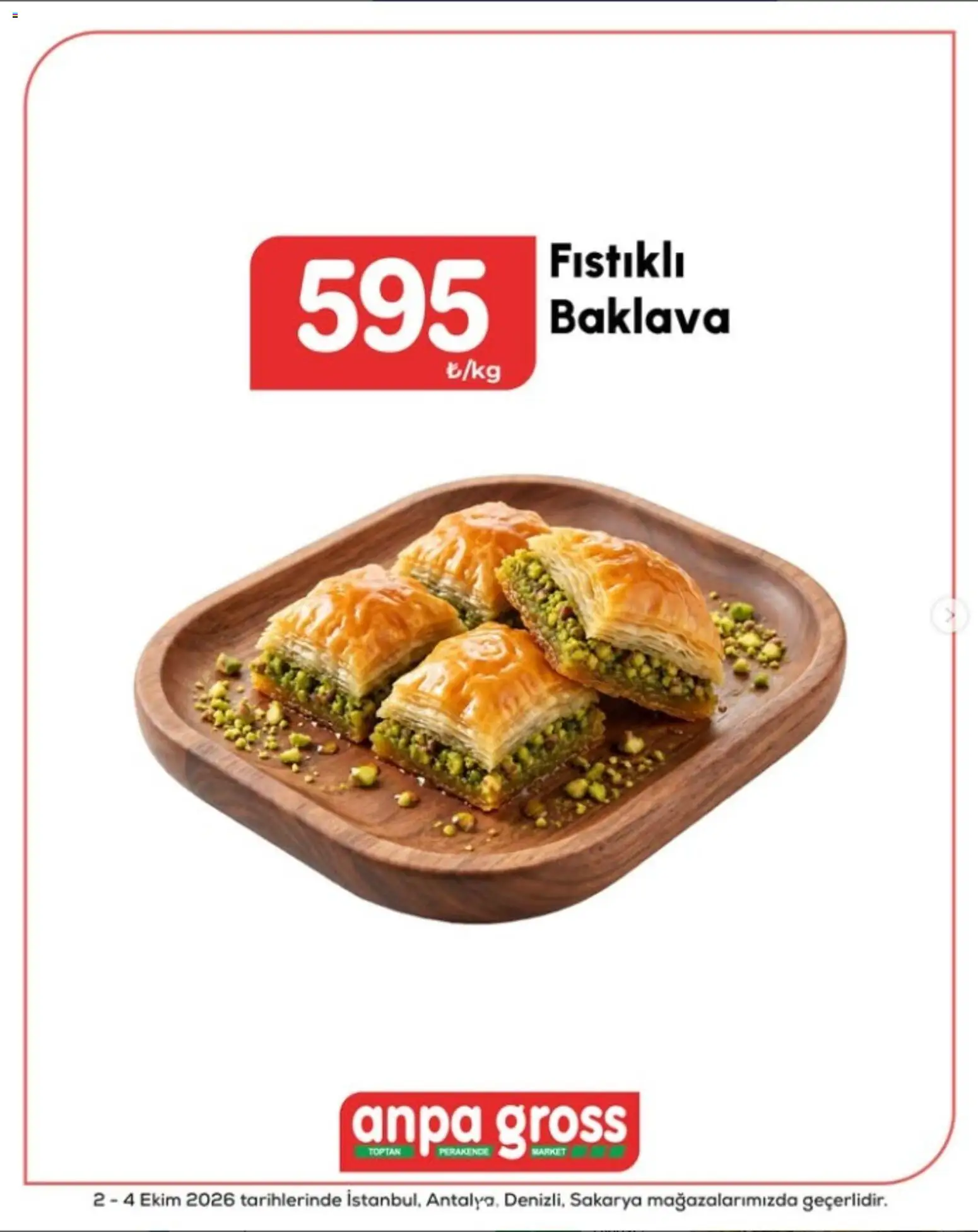 Anpa Gross Katalog - 02 Ekim 2026 tarihinden itibaren geçerlidir | Sayfa: 2