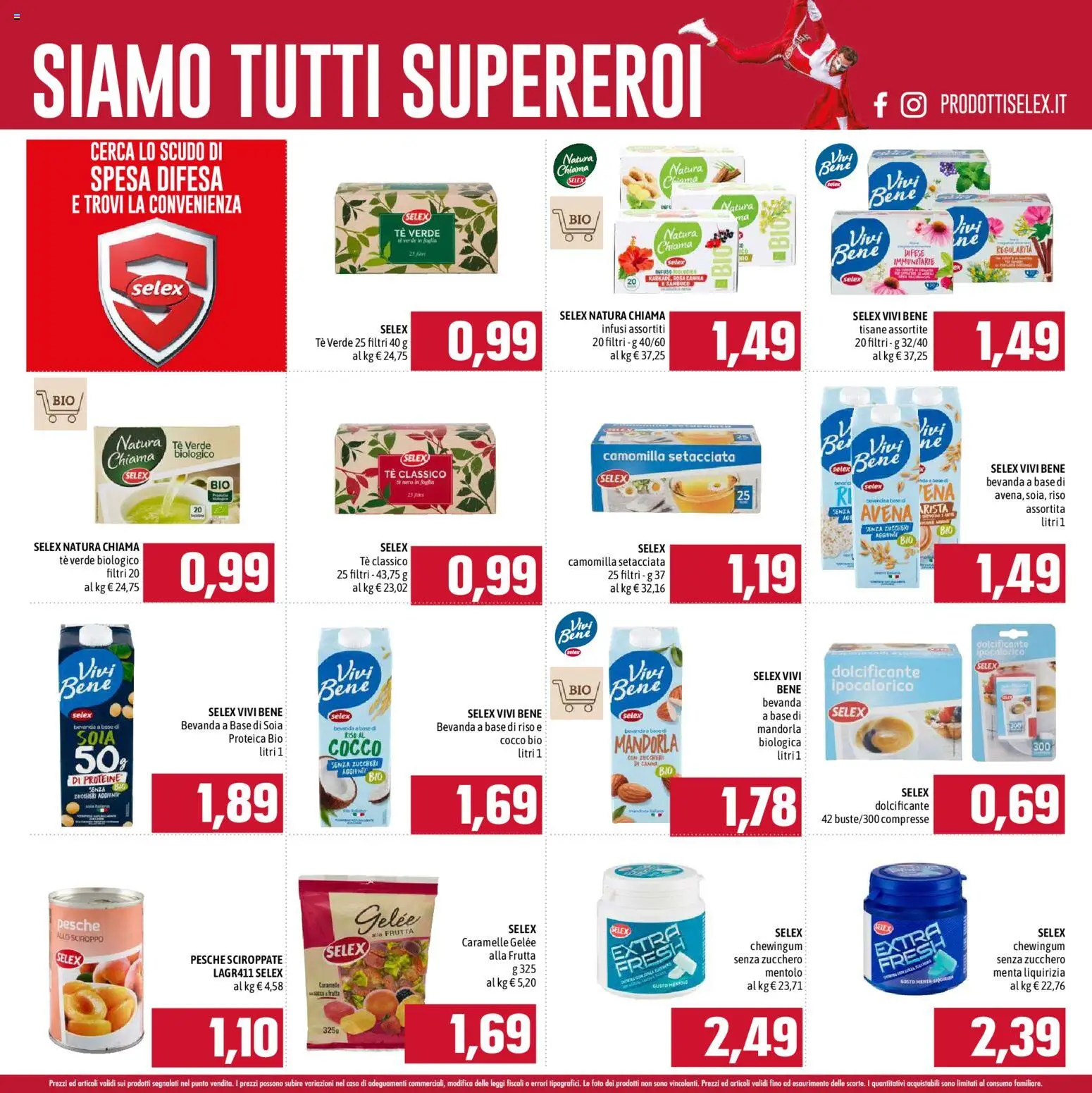 Volantino Emisfero del 01.02.2026 | Pagina: 15 | Prodotti: Dolcificante, Tè, Caramelle, Frutta