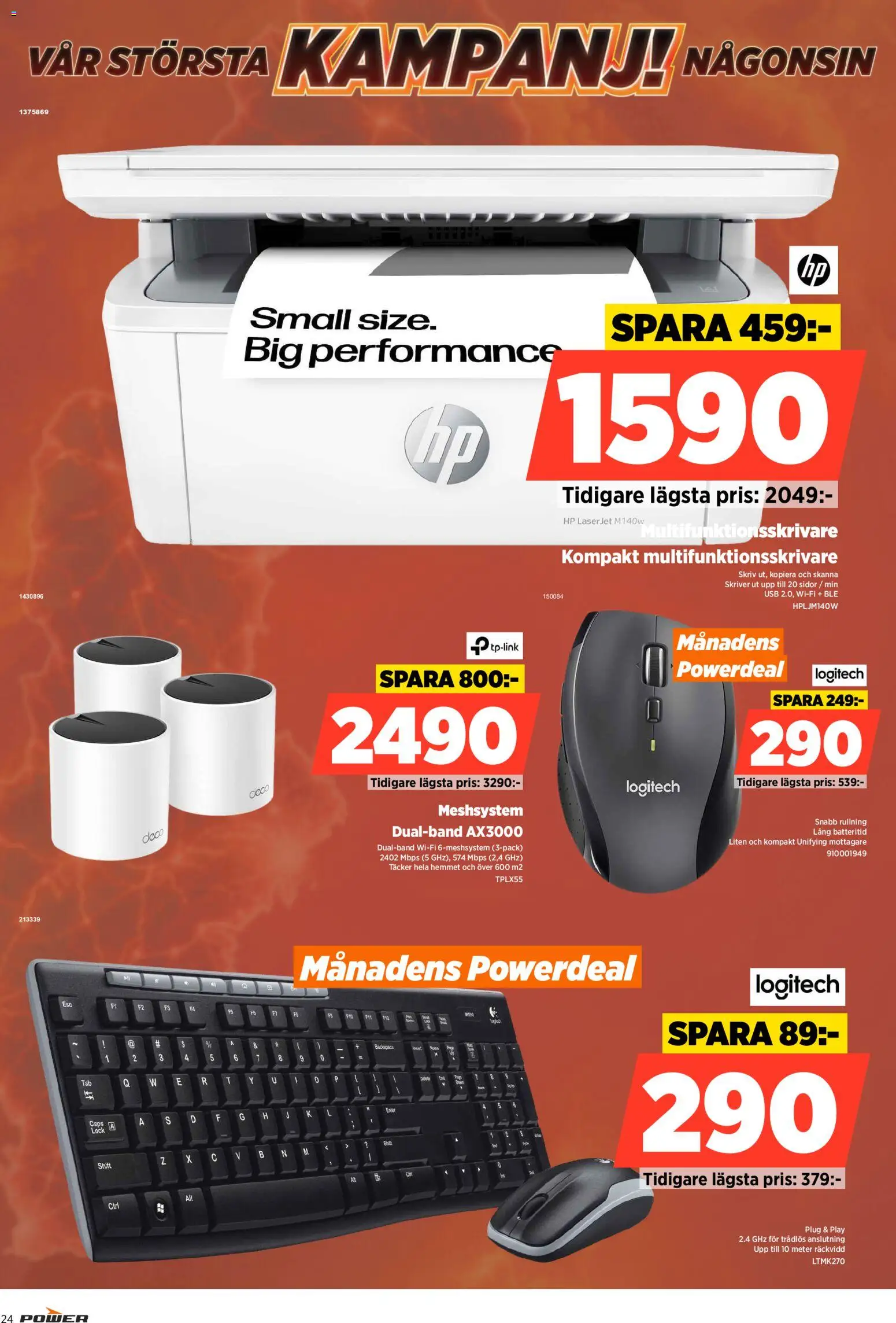 Power reklamblad aktuell från 21/09/2026 | Sida: 24