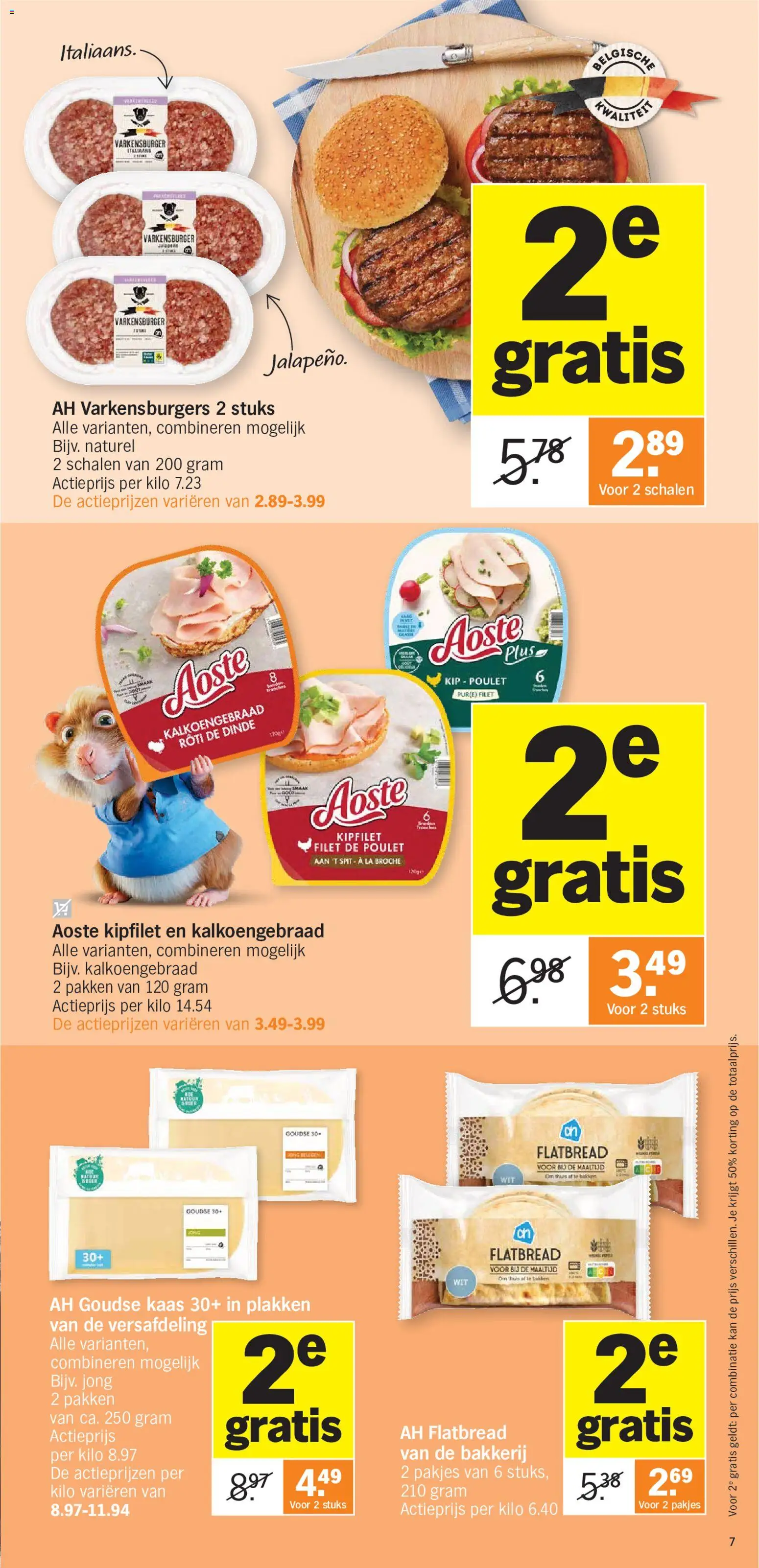 {H1} | Pagina: 7 | Producten: Goudse kaas, Kip, Kaas, Kan