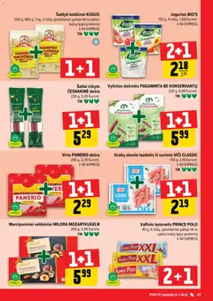 IKI leidinys galioja nuo 2026.10.19 | Puslapis: 41 | Prekių: Dešrelės, Dešra, Surimi, Saldainiai