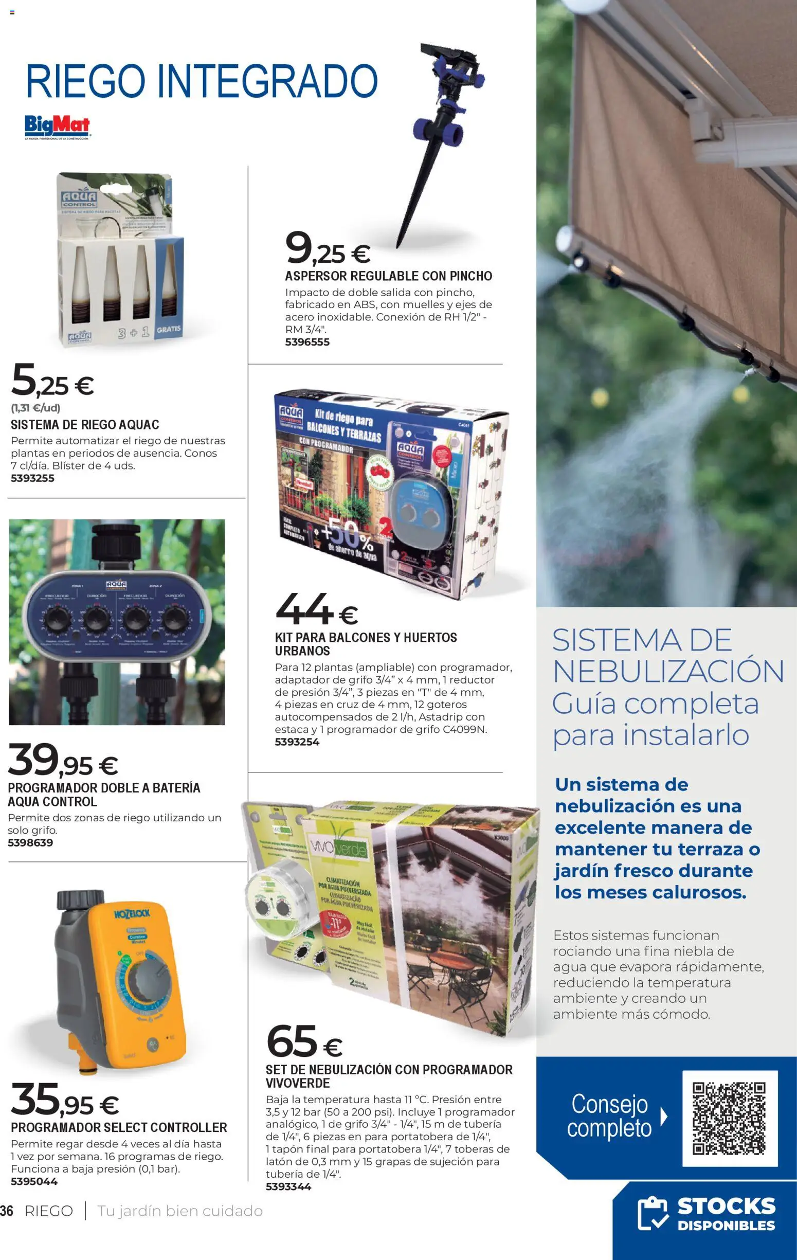 BigMat - Jardin y Piscinas 2026 │ válido desde el 23.03.2026 | Página: 36 | Productos: Adaptador, Batería