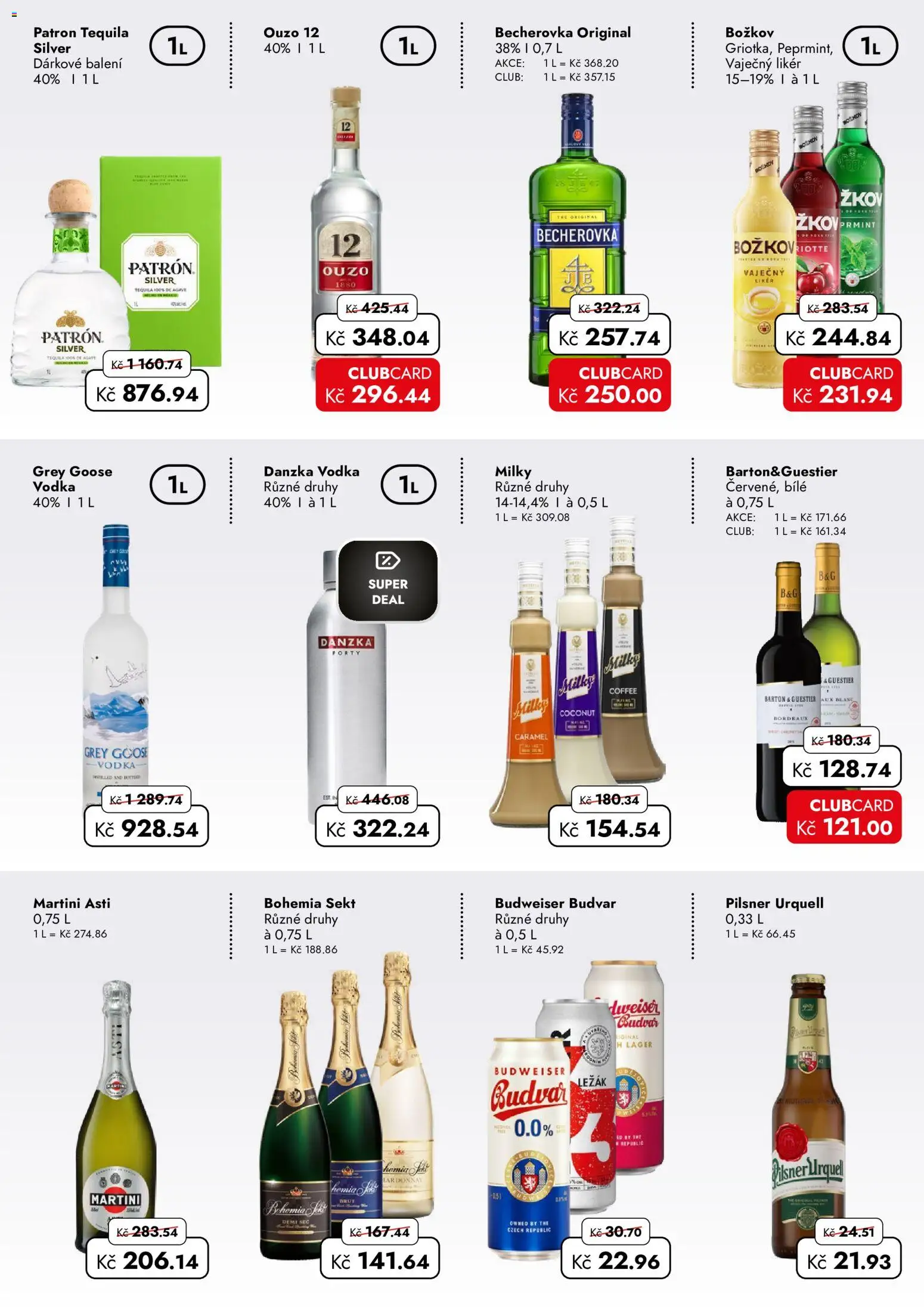 Travel Free leták od 01.05.2026 | Strana: 3 | Produkty: Budvar, Ouzo, Martini asti, Vaječný Likér
