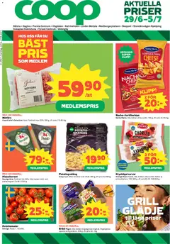 Coop Daglivs erbjudanden - Förhandsvisning av reklamblad från butik Coop Daglivs aktuell från 29/06/2026