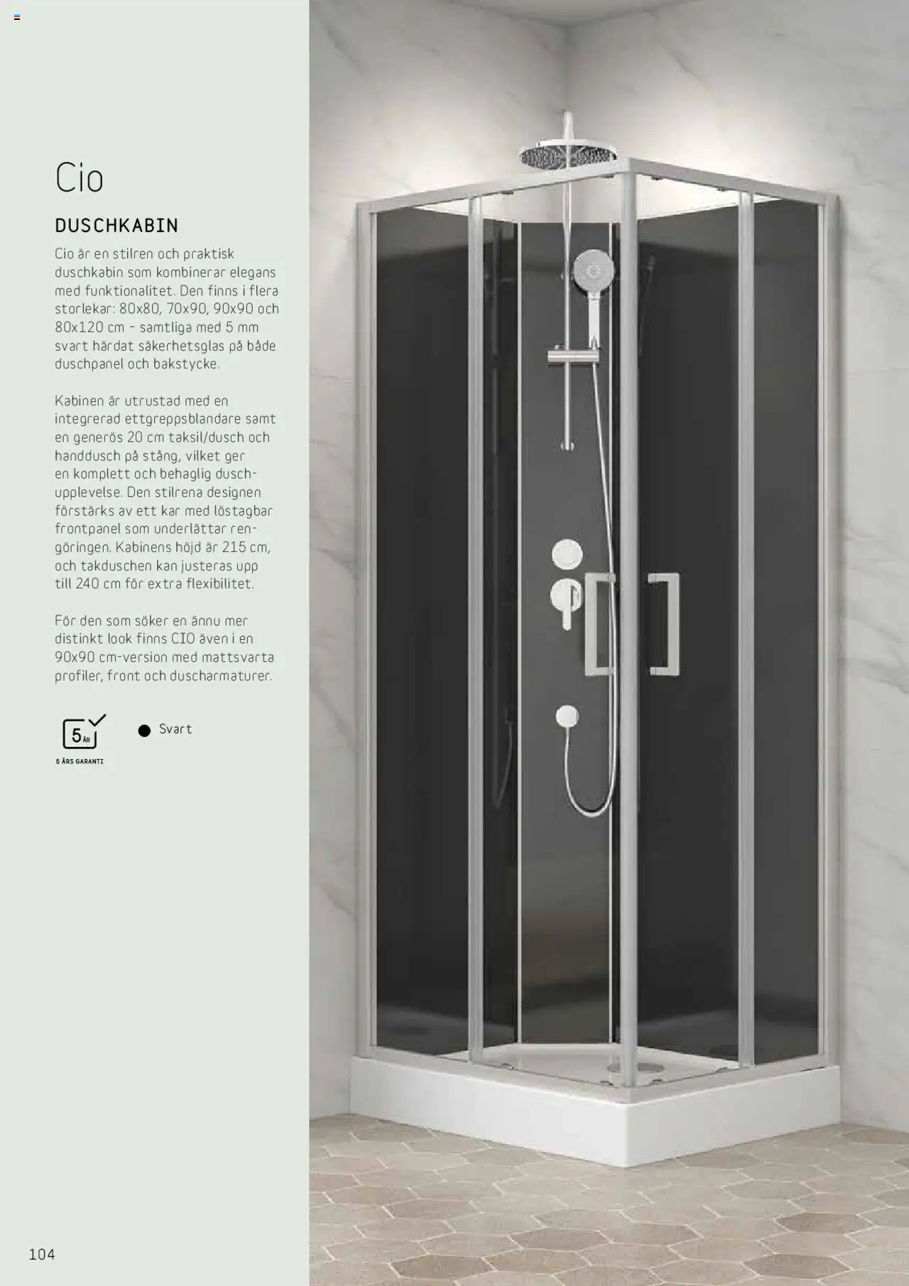 Bauhaus reklamblad aktuell från 25.08.2025 | Sida: 104 | Produkter: Dusch
