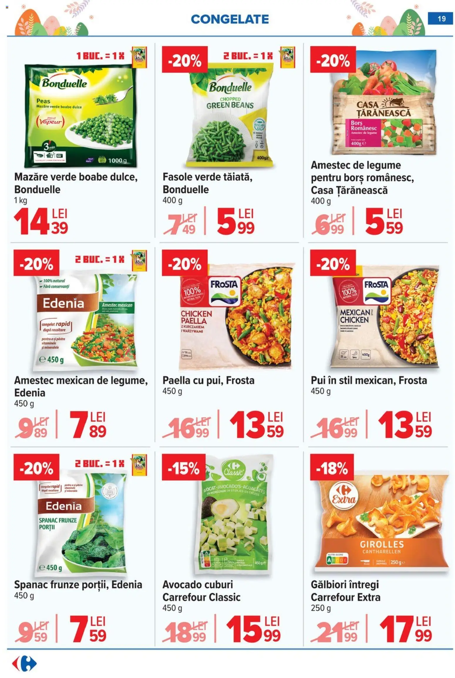 Noul catalog Carrefour – valabil de la 06.04.2026 | Pagină: 21 | Produse: Lapte, Brânză, Iaurt, Smântână