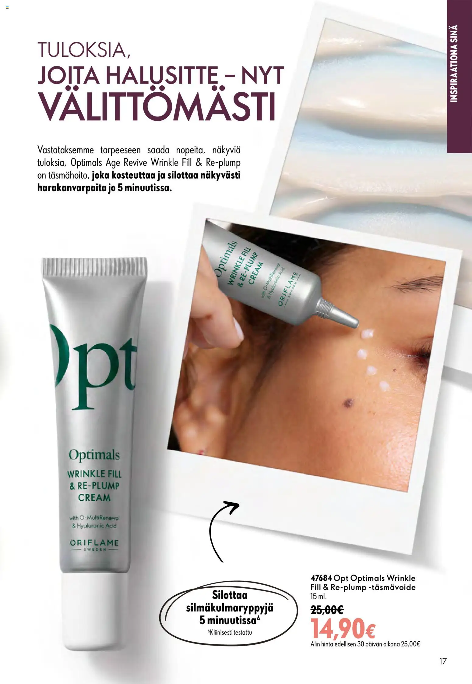 Oriflame tarjoukset – voimassa 16/09/2026 alkaen | Sivu: 17