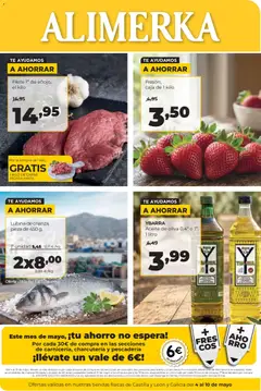 Vista previa Alimerka folleto Castilla y León válido desde el 04.05.2026